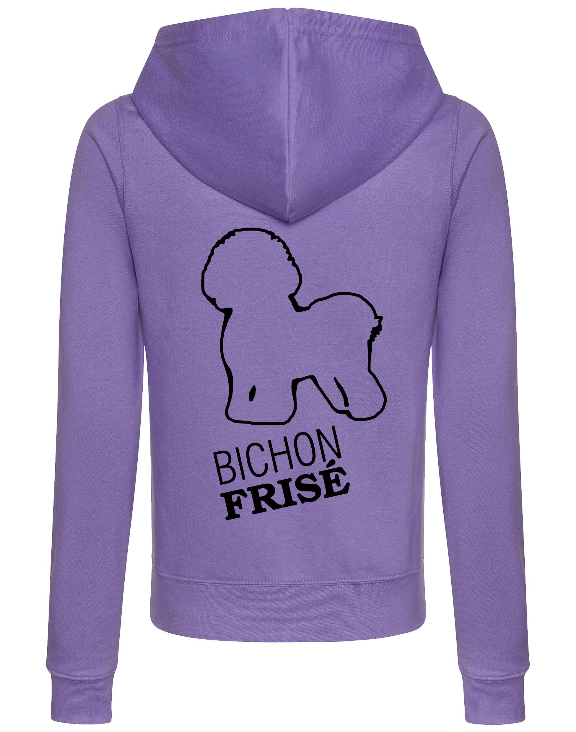 Bichon Frise Dog Breed Women’s Zipped Hoodies – Style, Comfort, and Bichon Frise Love