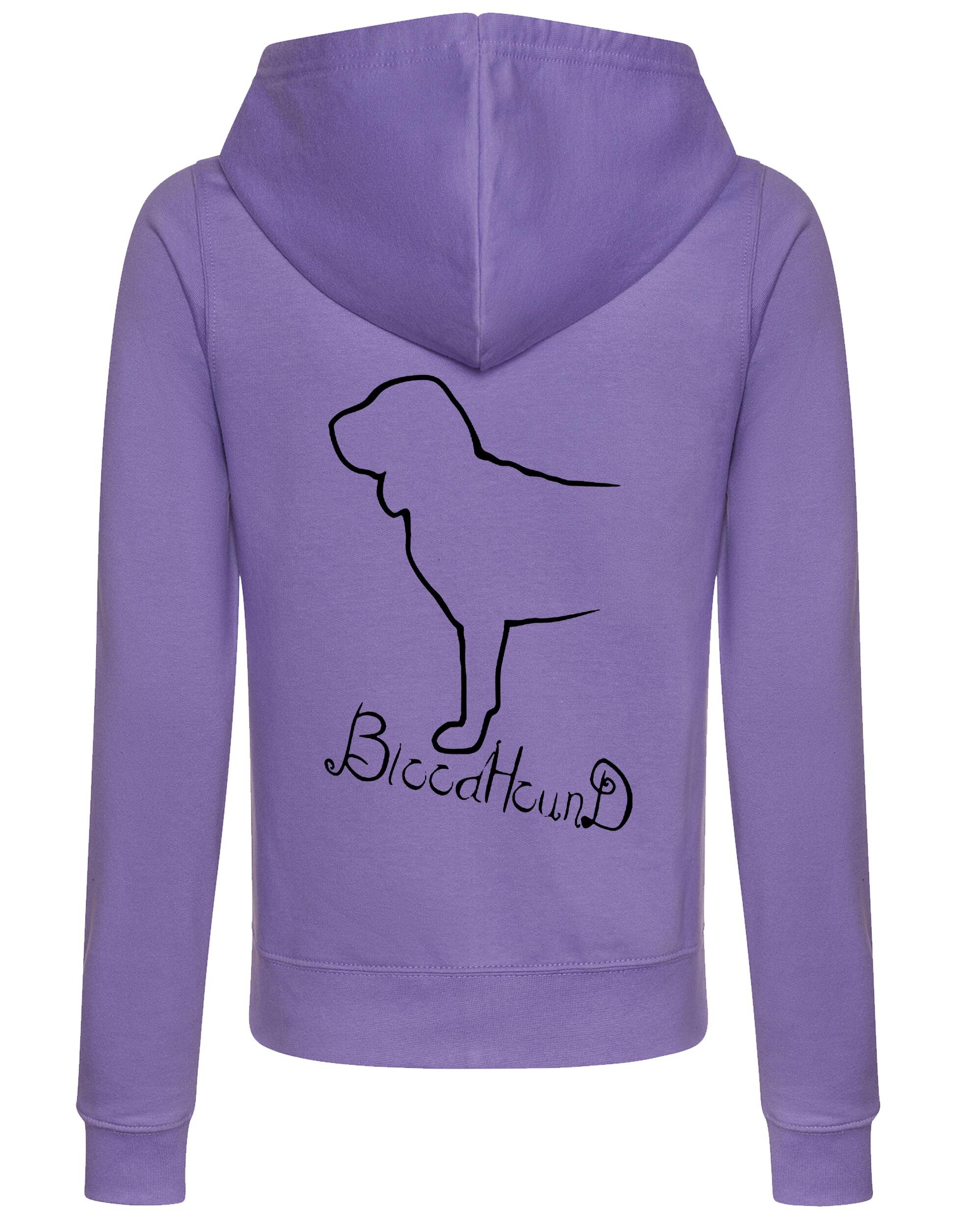 Bloodhound Dog Breed Women’s Zipped Hoodies – Style, Comfort, and Bloodhound Love
