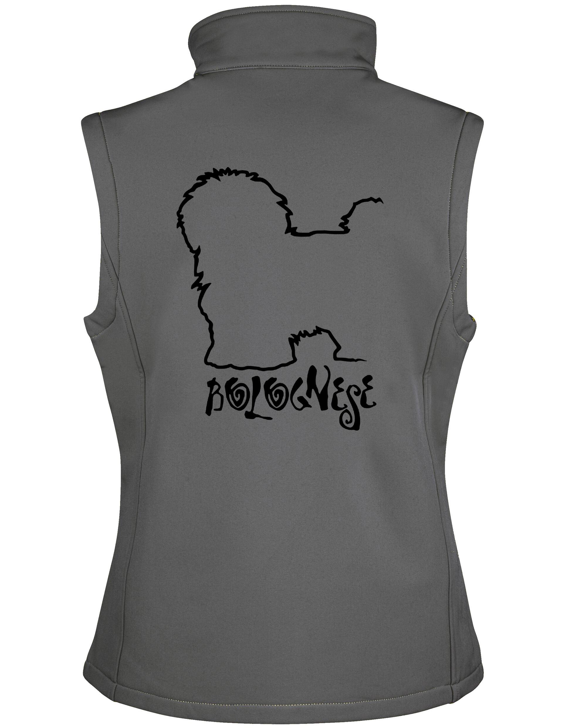 Unisex Bolognese Softshell Gilet – Style Meets Comfort for Bolognese Lovers