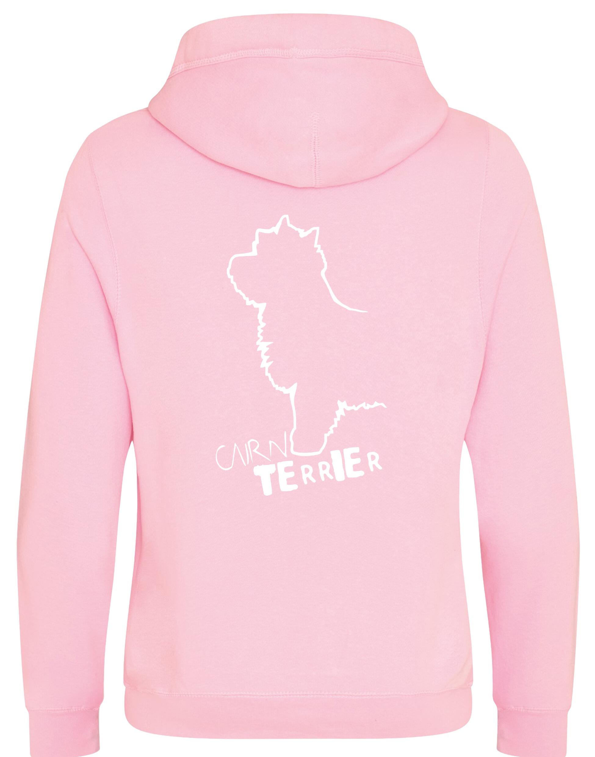 Unisex Crossneck Pullover Hoodie with Cairn Terrier Dog Breed Design – A Must-Have for Cairn Terrier Fans