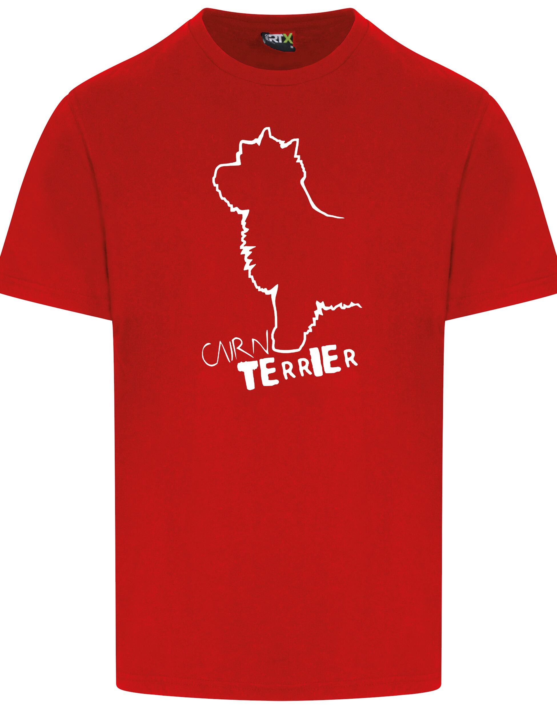 Unisex Roundneck T-shirt with Cairn Terrier Dog Breed Design – Style for Every Cairn Terrier Fan