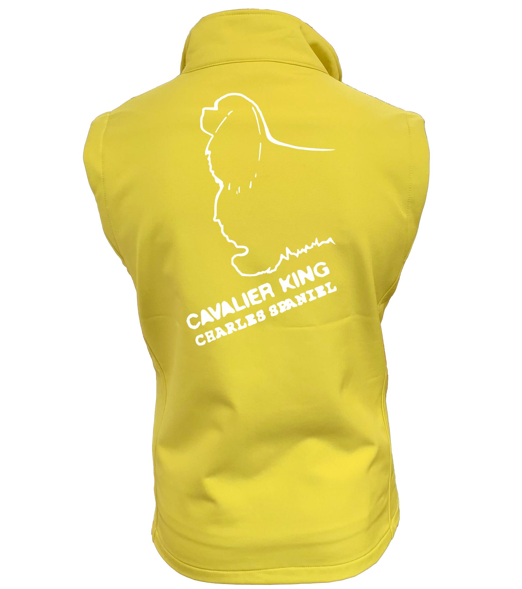 Women’s Cavalier King Charles Spaniel Softshell Gilet – Style and Function for Every Cavalier Enthusiast