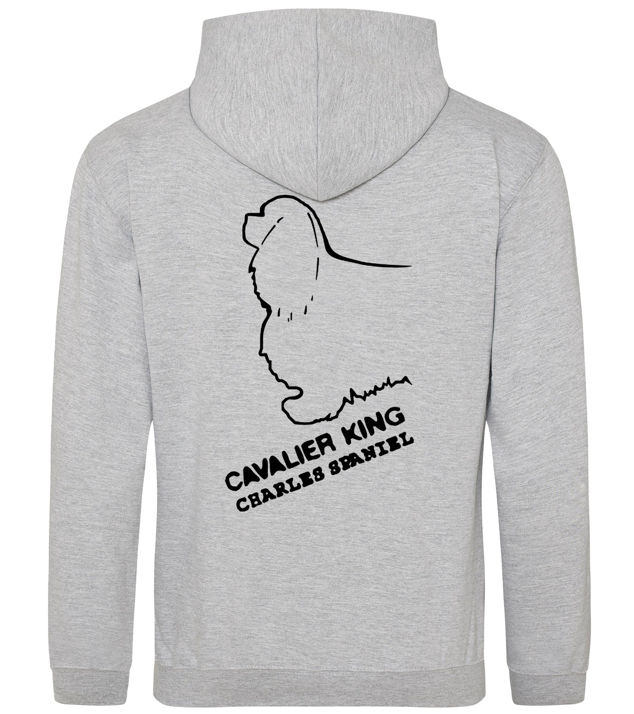 Cavalier King Charles Spaniel Dog Breed Design Pullover Hoodie – Stylish, and Perfect for Cavalier Lovers