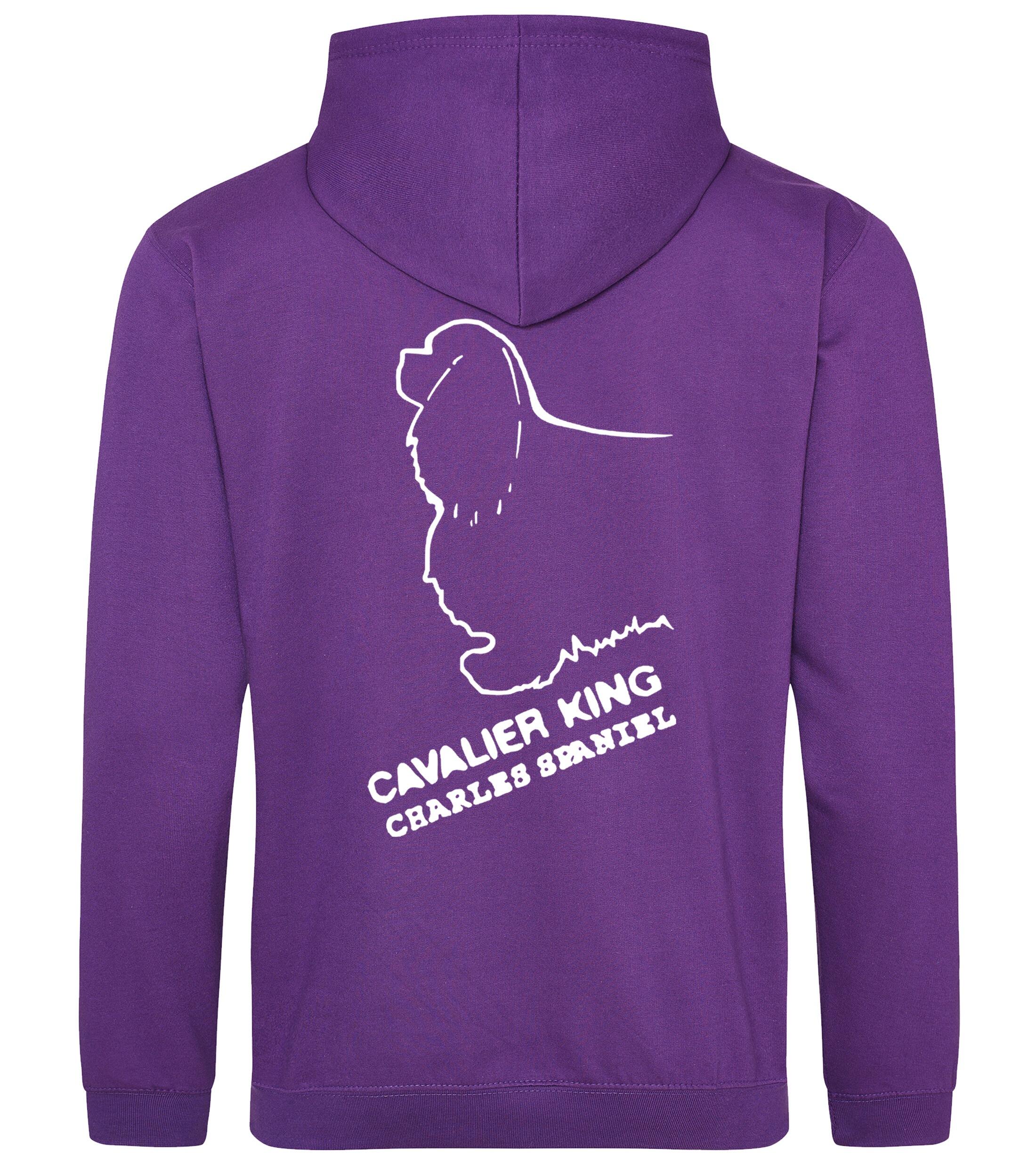 Cavalier King Charles Spaniel Dog Breed Design Pullover Hoodie – Stylish, and Perfect for Cavalier Lovers