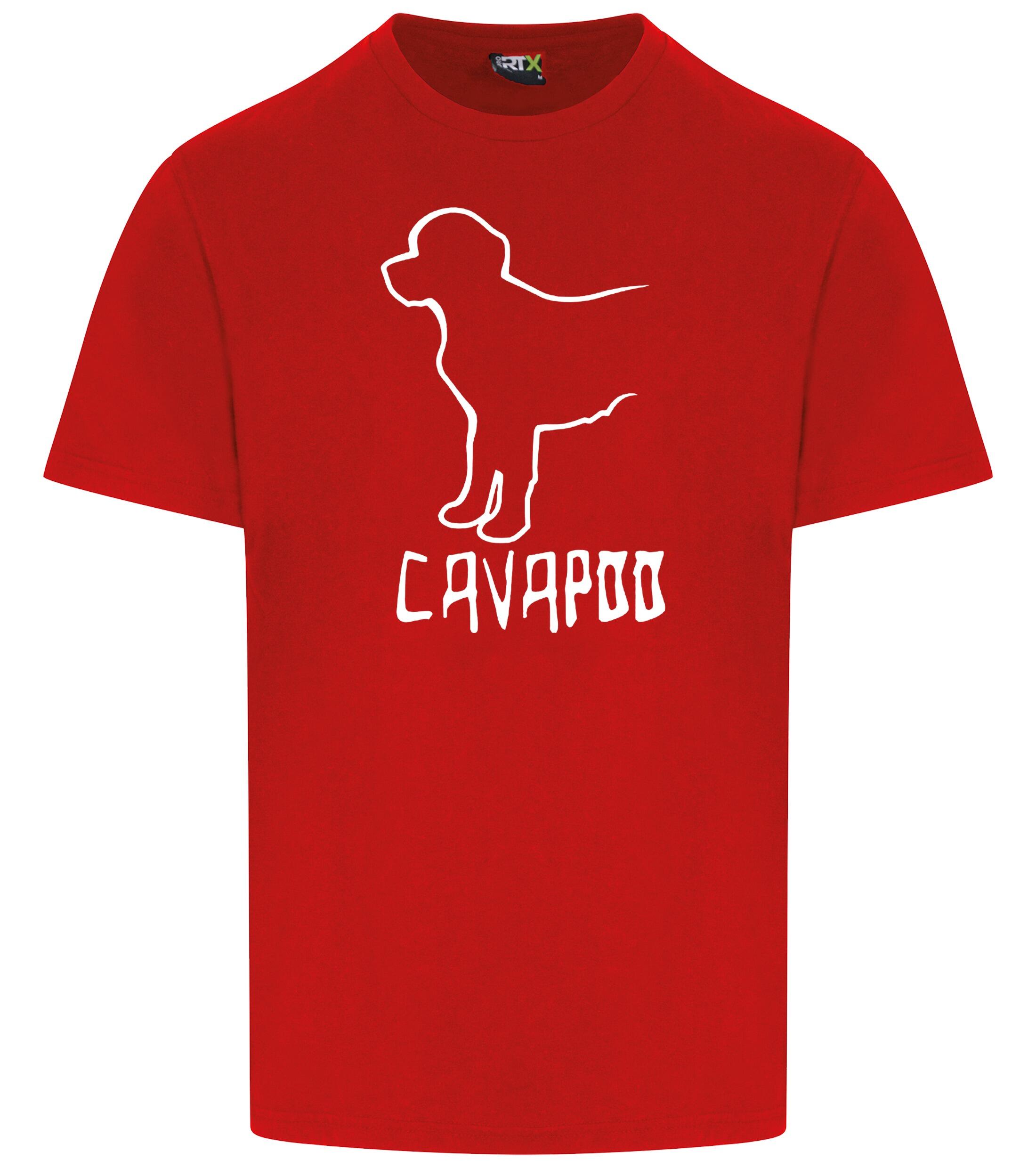 Unisex Roundneck T-shirt with Cavapoo Dog Breed Design – Style for Every Cavapoo Fan
