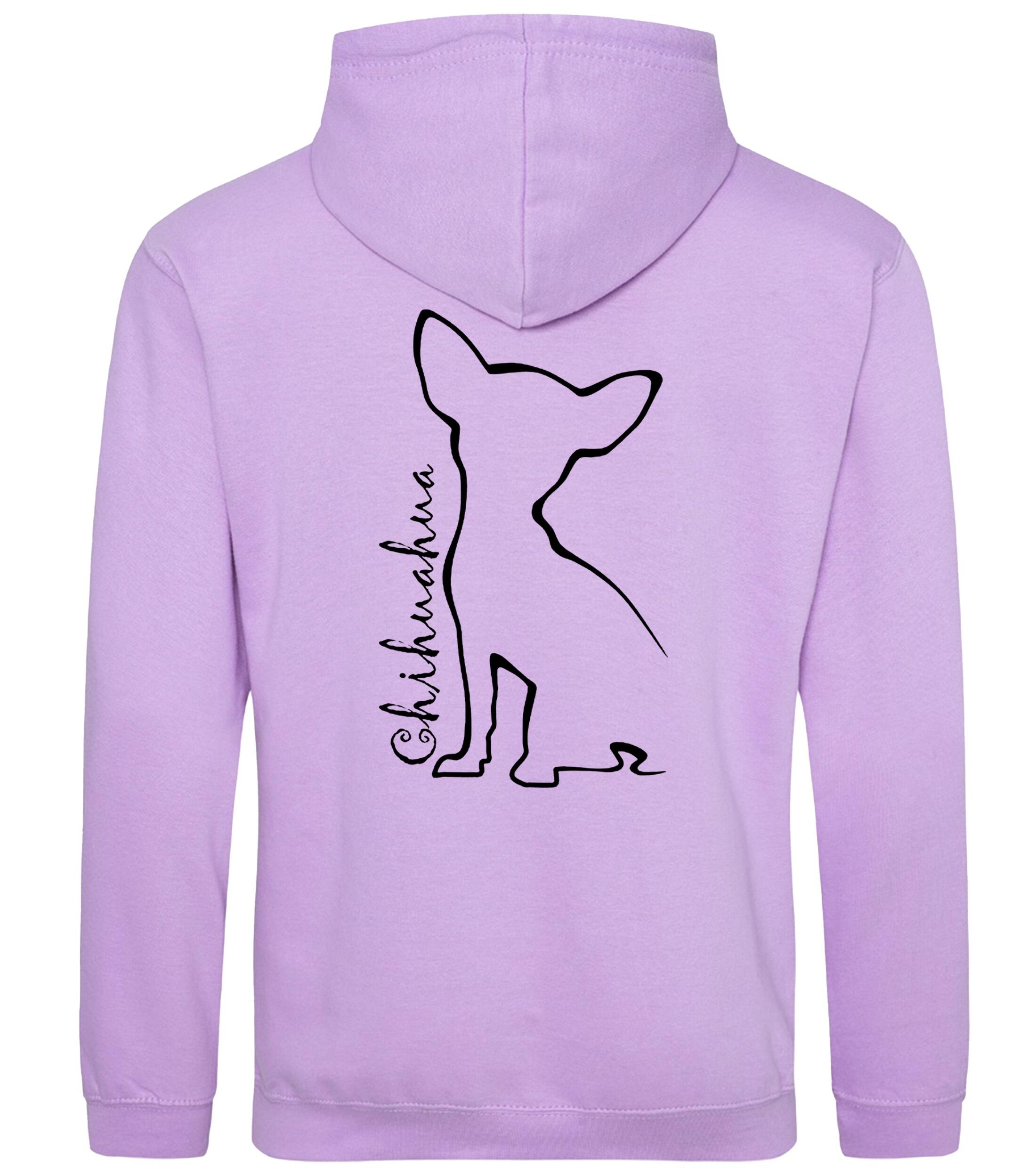 Chihuahua Dog Breed Design Pullover Hoodie – Cozy and Stylish for Chihuahua Enthusiasts