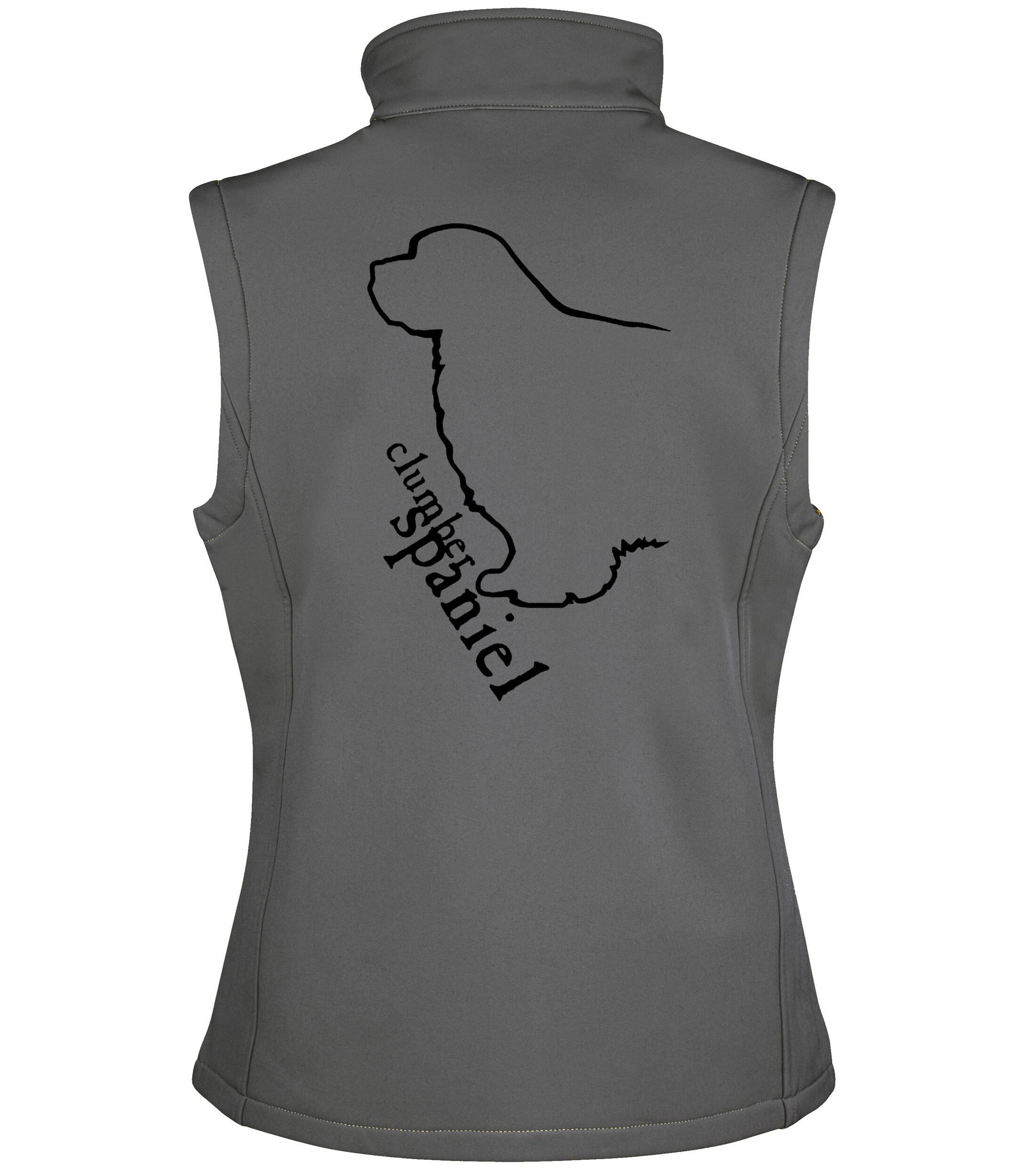 Unisex Clumber Spaniel Softshell Jacket – The Ideal Outdoor Companion for Clumber Spaniel Lovers