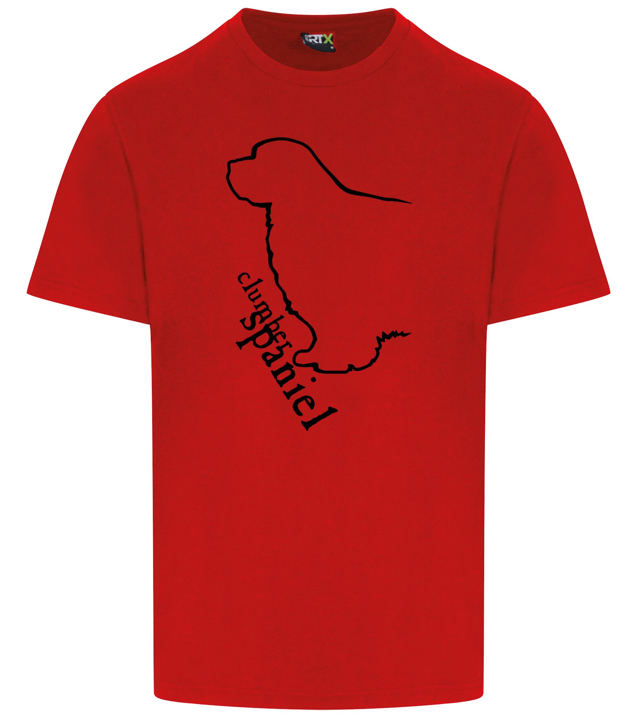Unisex Roundneck T-shirt with Clumber Spaniel Dog Breed Design – Essential Style for Clumber Spaniel Fans