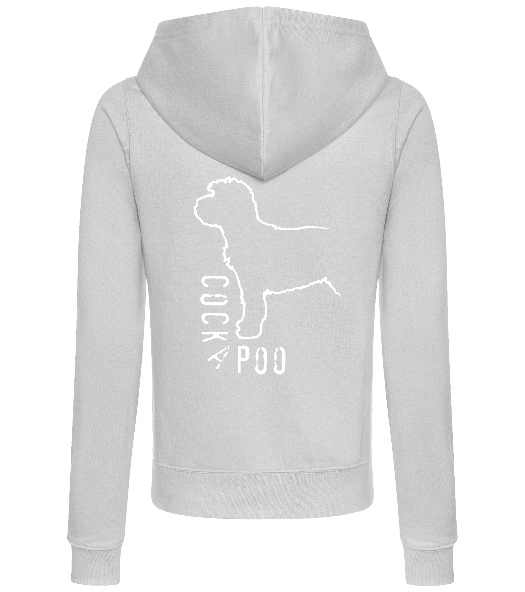 Cockapoo Dog Breed Women’s Zipped Hoodie – Cozy, Stylish, and Perfect for Cockapoo Enthusiasts