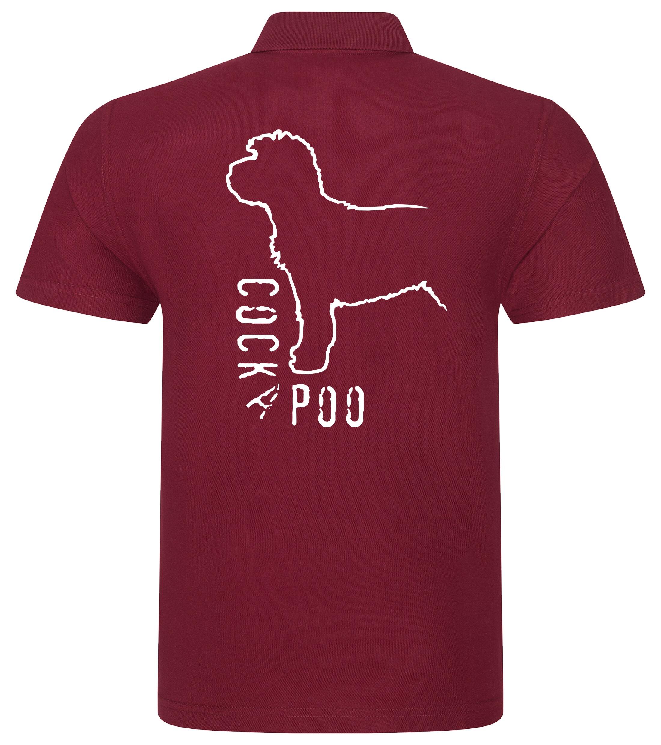 Unisex Cotton Polo with Cockapoo Dog Breed Design – Comfort and Style for Every Cockapoo Enthusiast