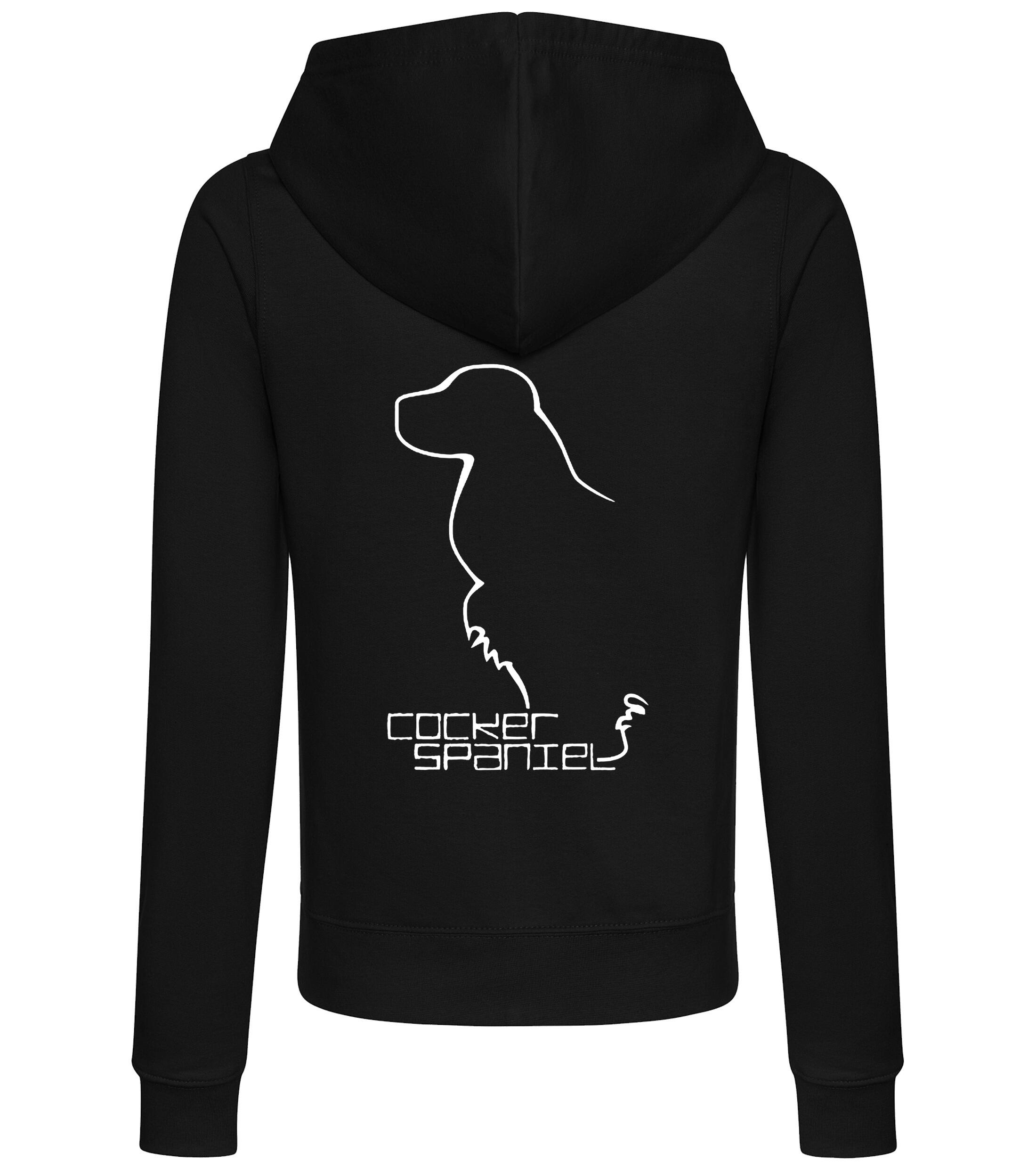 Cocker Spaniel Dog Breed Women’s Zipped Hoodie – Cozy, Stylish, and Perfect for Cocker Spaniel Enthusiasts