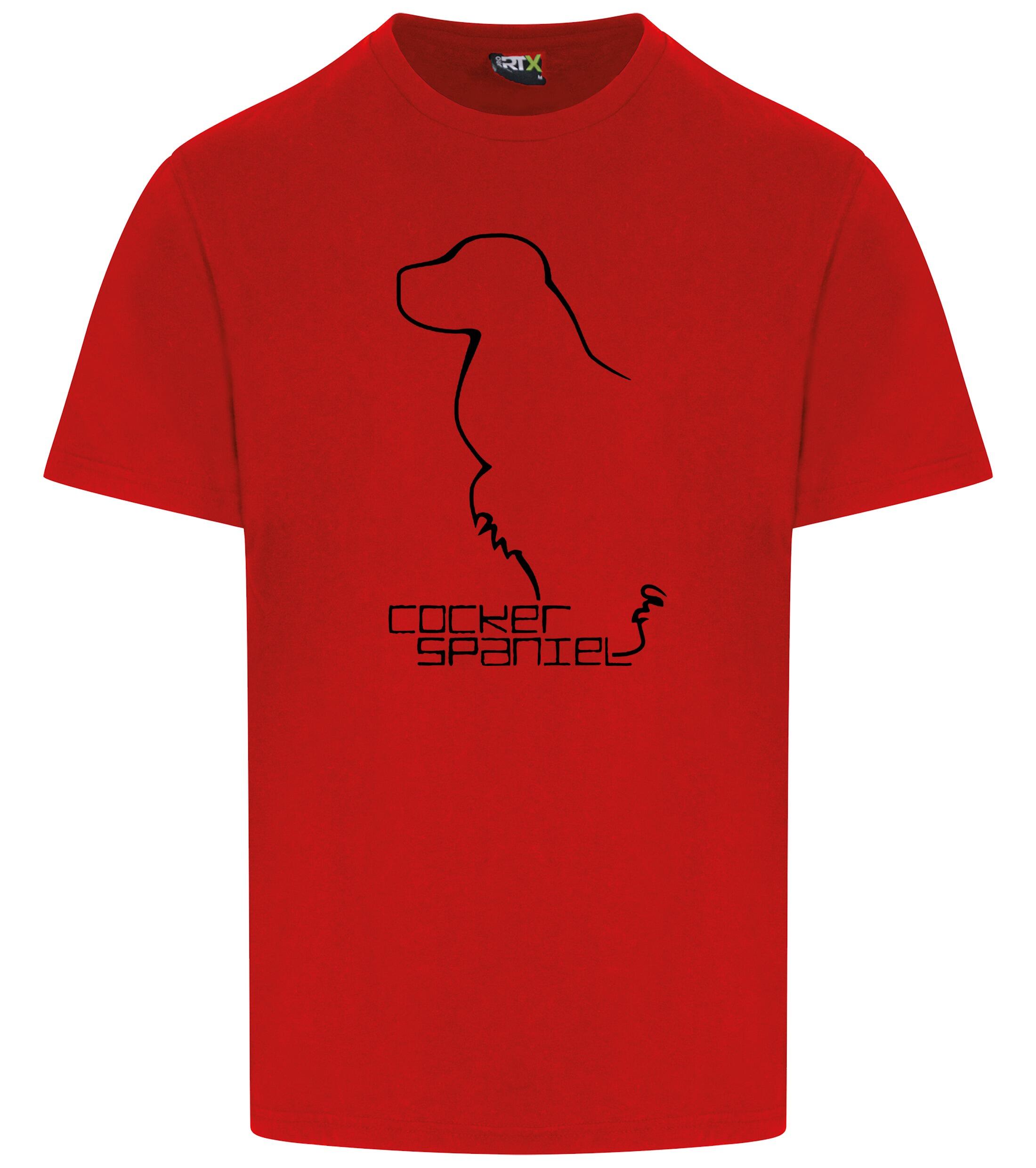 Cocker Spaniel Dog Breed Design Unisex Roundneck T-shirt – Essential Style for Cocker Spaniel Fans