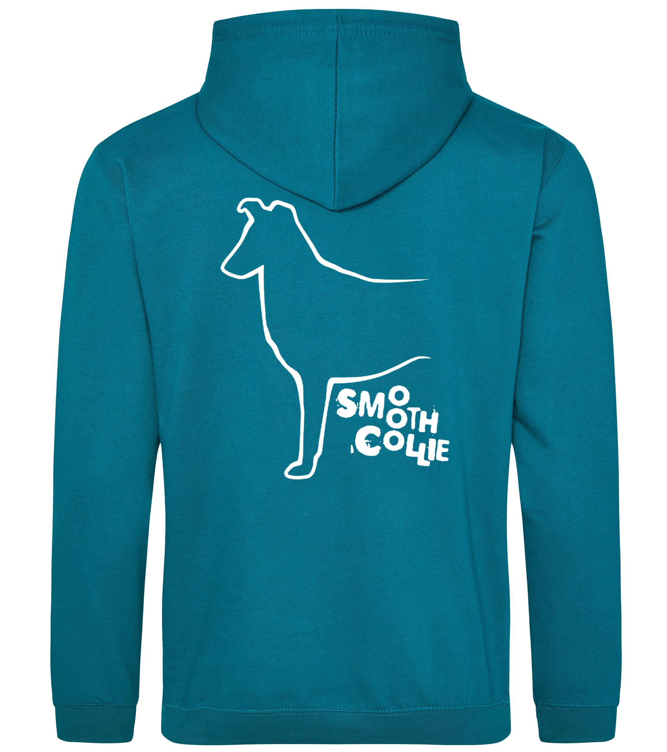 Collie (Smooth) Dog Breed Design Pullover Hoodie – Cozy, Stylish, and Perfect for Collie Lovers