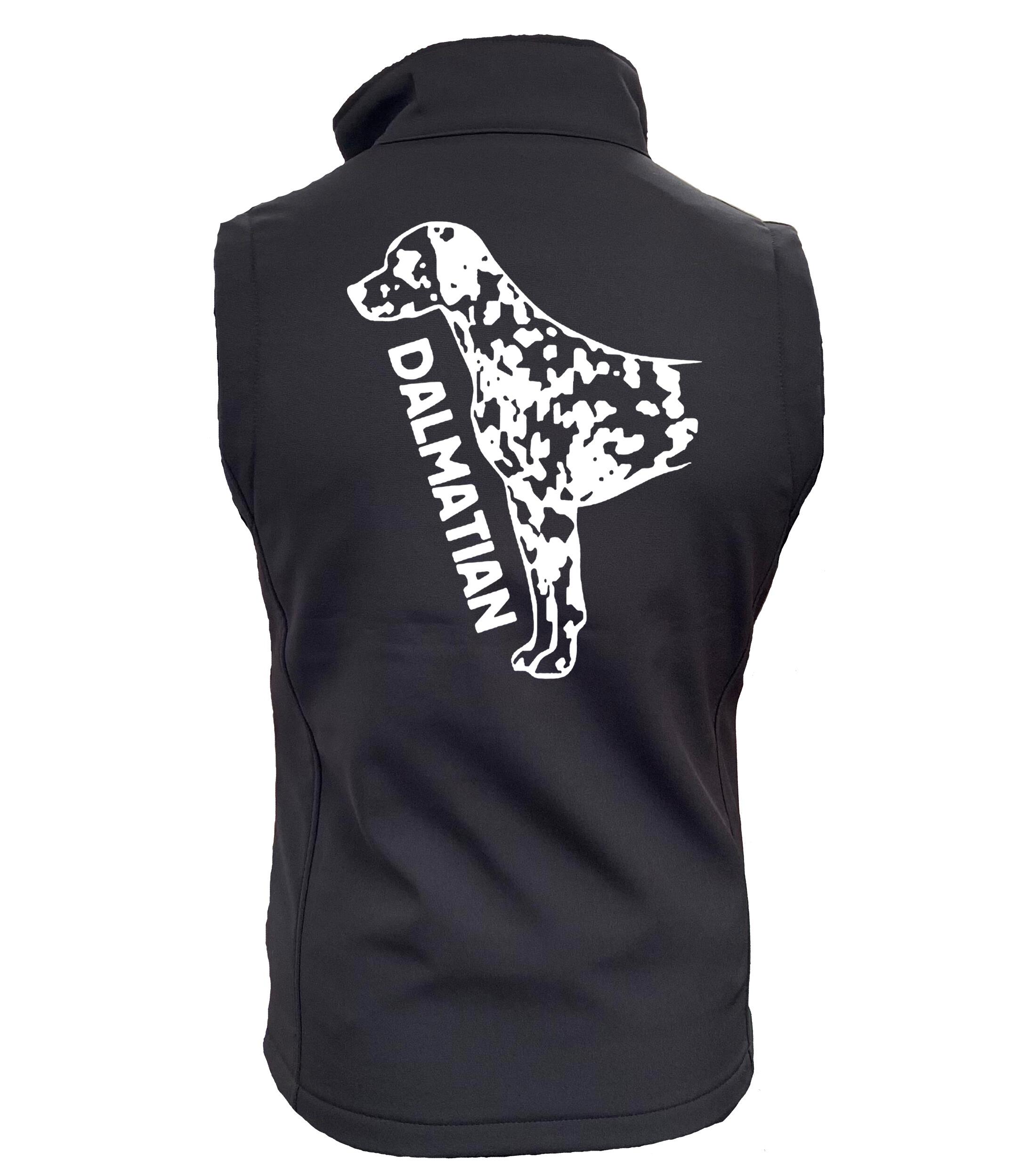 Dalmatian Dog Breed Design Unisex Softshell Gilet – Stylish and Functional Outdoor Wear