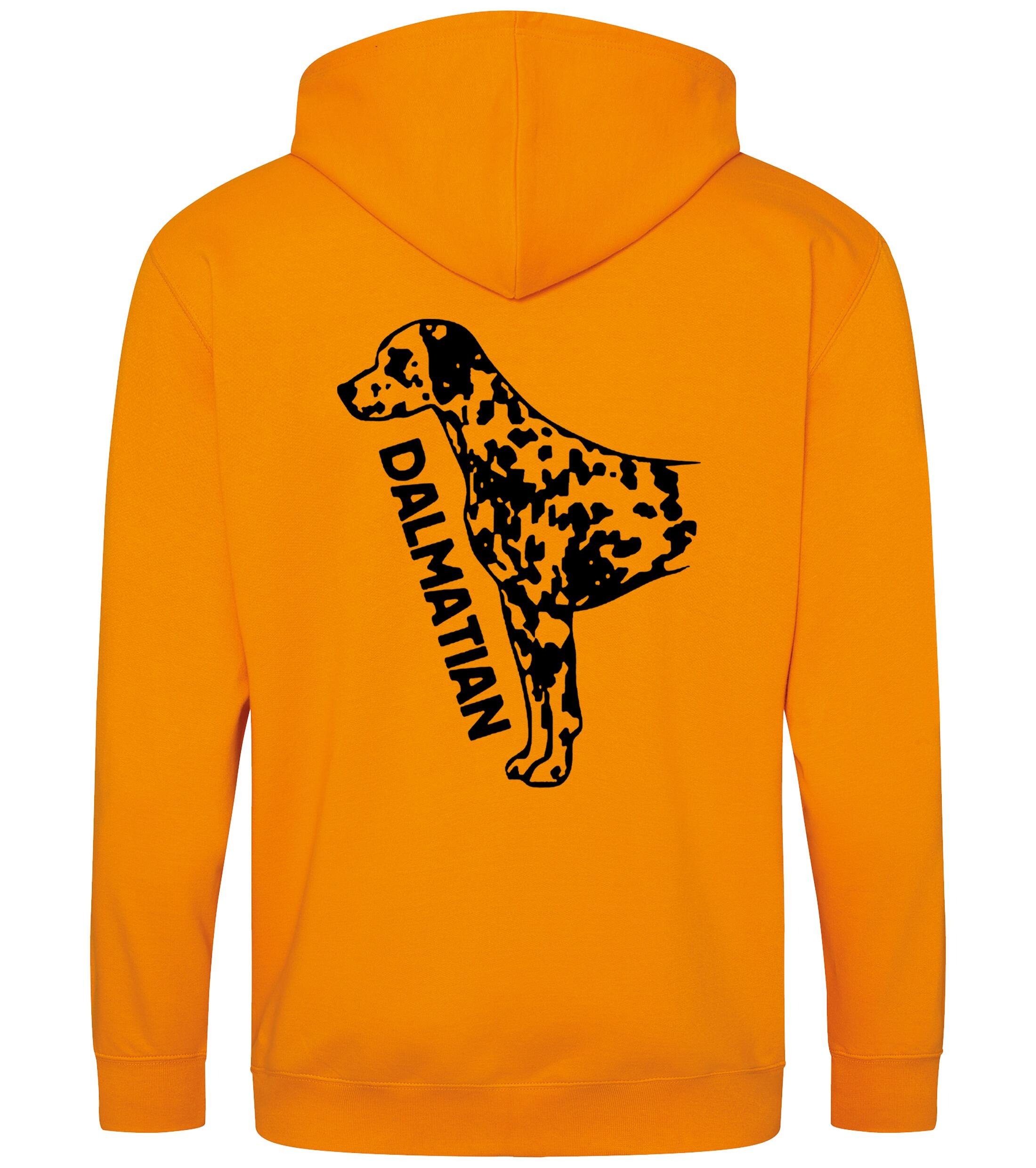 Dalmatian Dog Breed Design Zipped Hoodie – Comfort, Style, and Dalmatian Pride