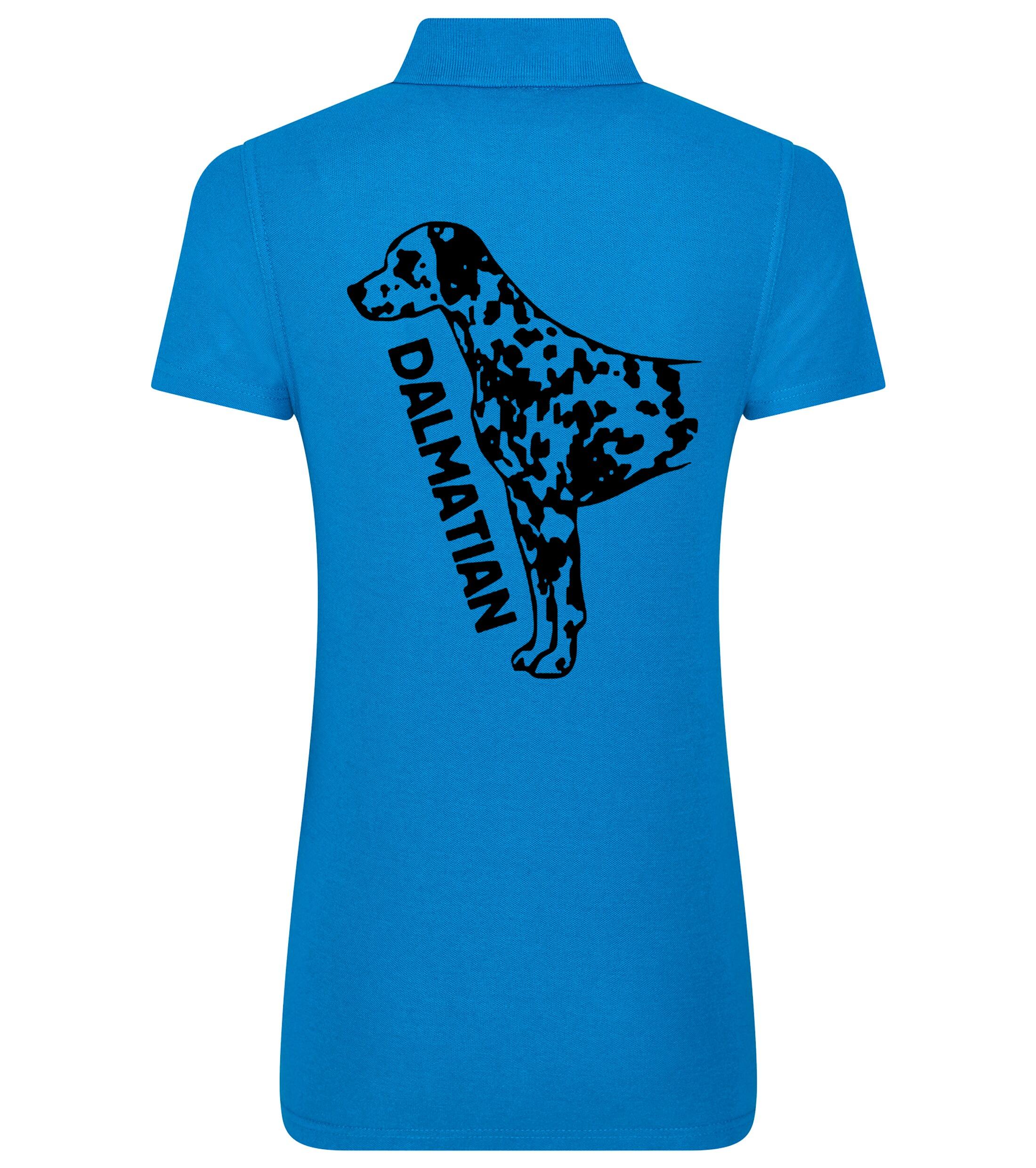 Dalmatian Dog Breed Design Women’s Cotton Polo – Elegance for Dalmatian Lovers