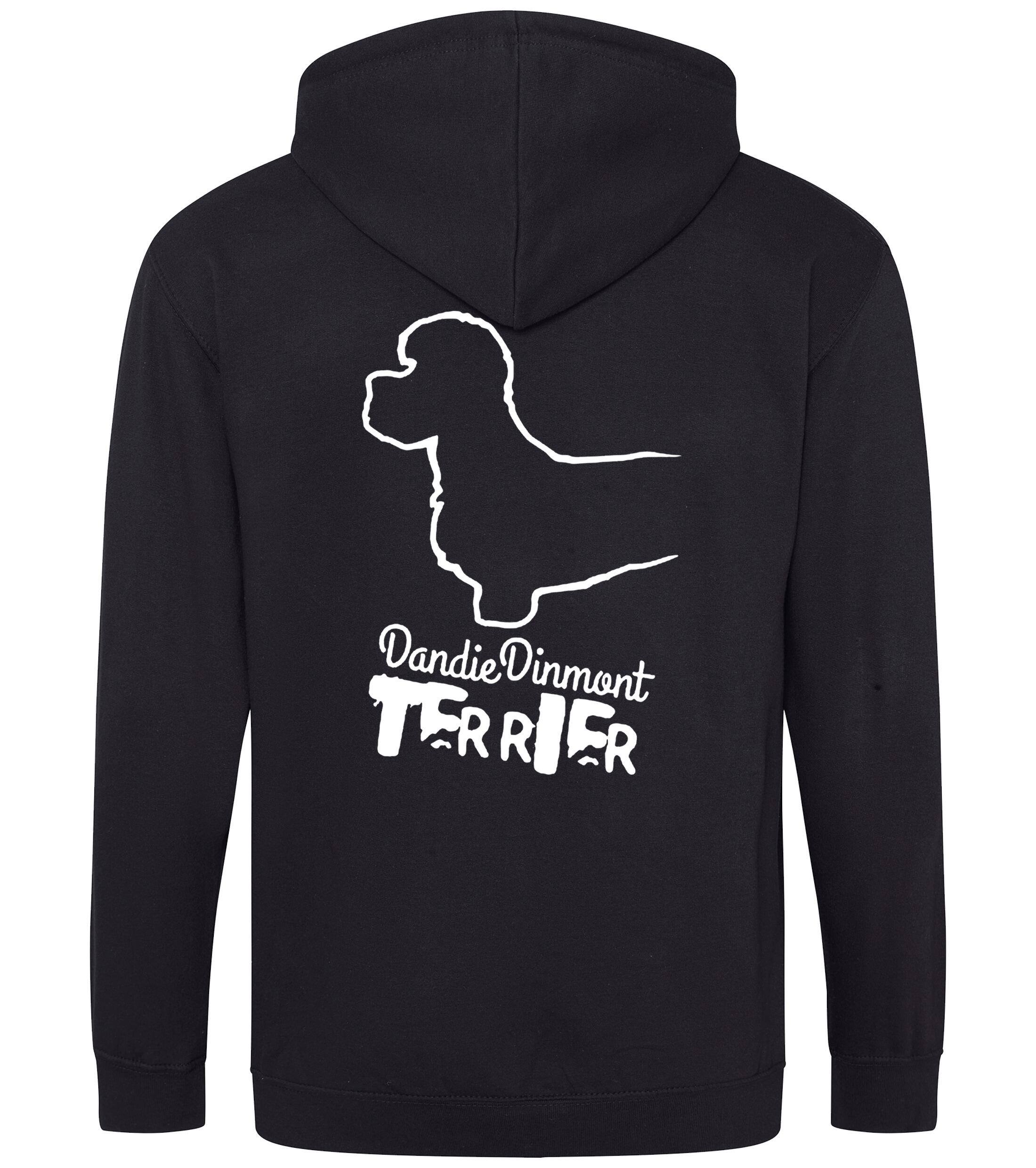 Dandie Dinmont Terrier Zipped Hoodie – Comfort, Style, and Dandie Dinmont Pride