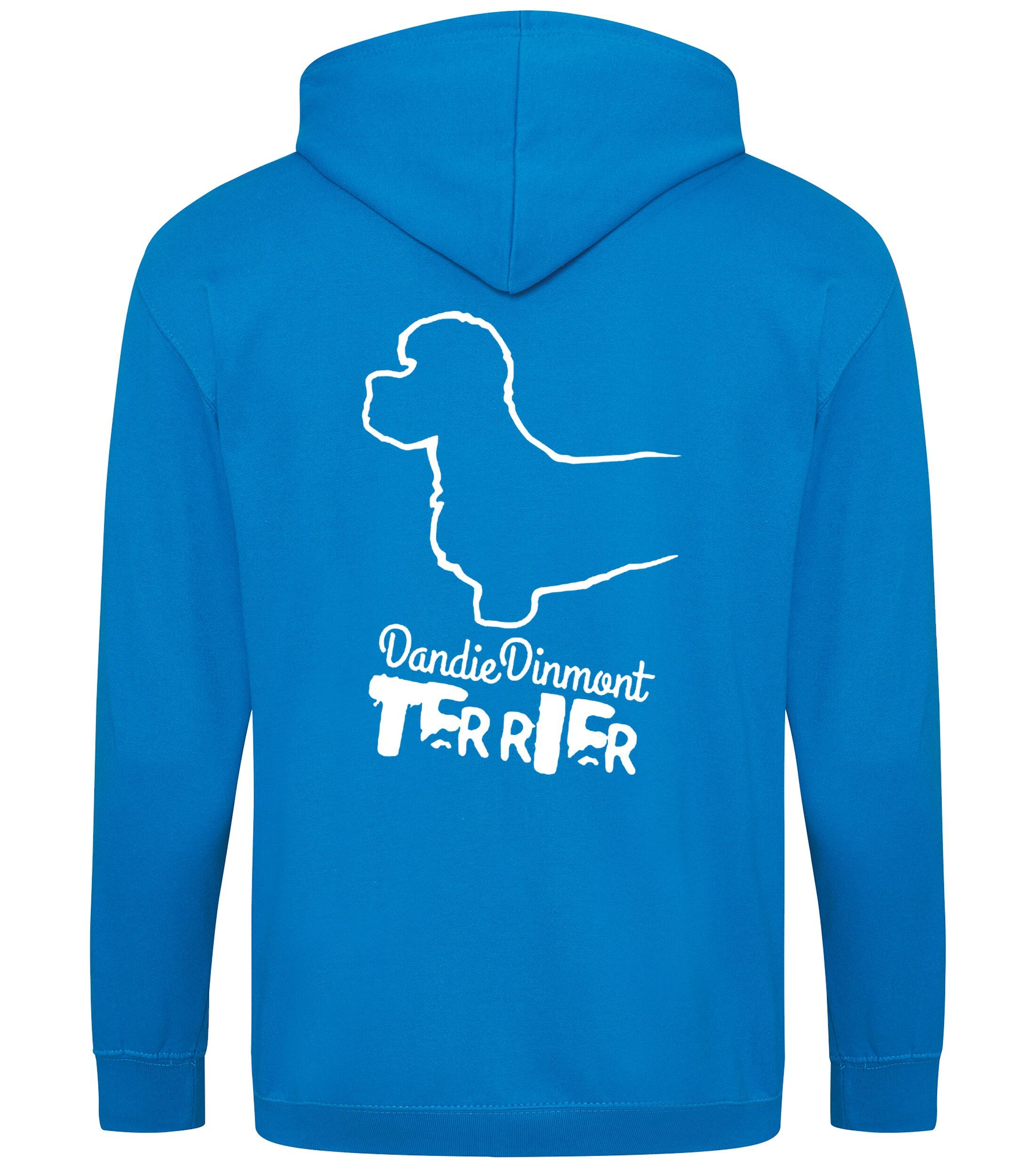 Dandie Dinmont Terrier Zipped Hoodie – Comfort, Style, and Dandie Dinmont Pride