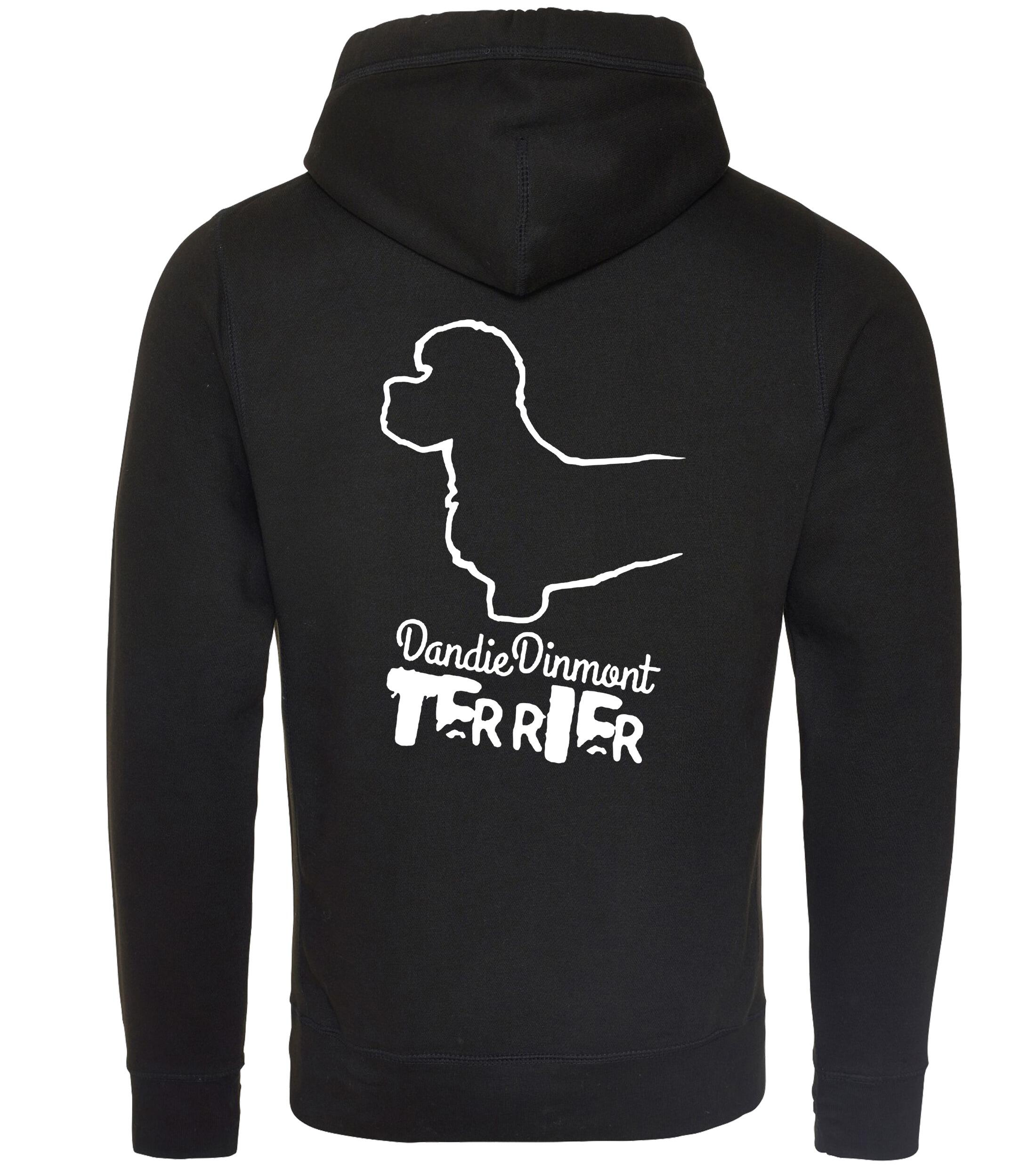 Dandie Dinmont Terrier Unisex Crossneck Pullover Hoodie – Style & Dandie Dinmont Pride