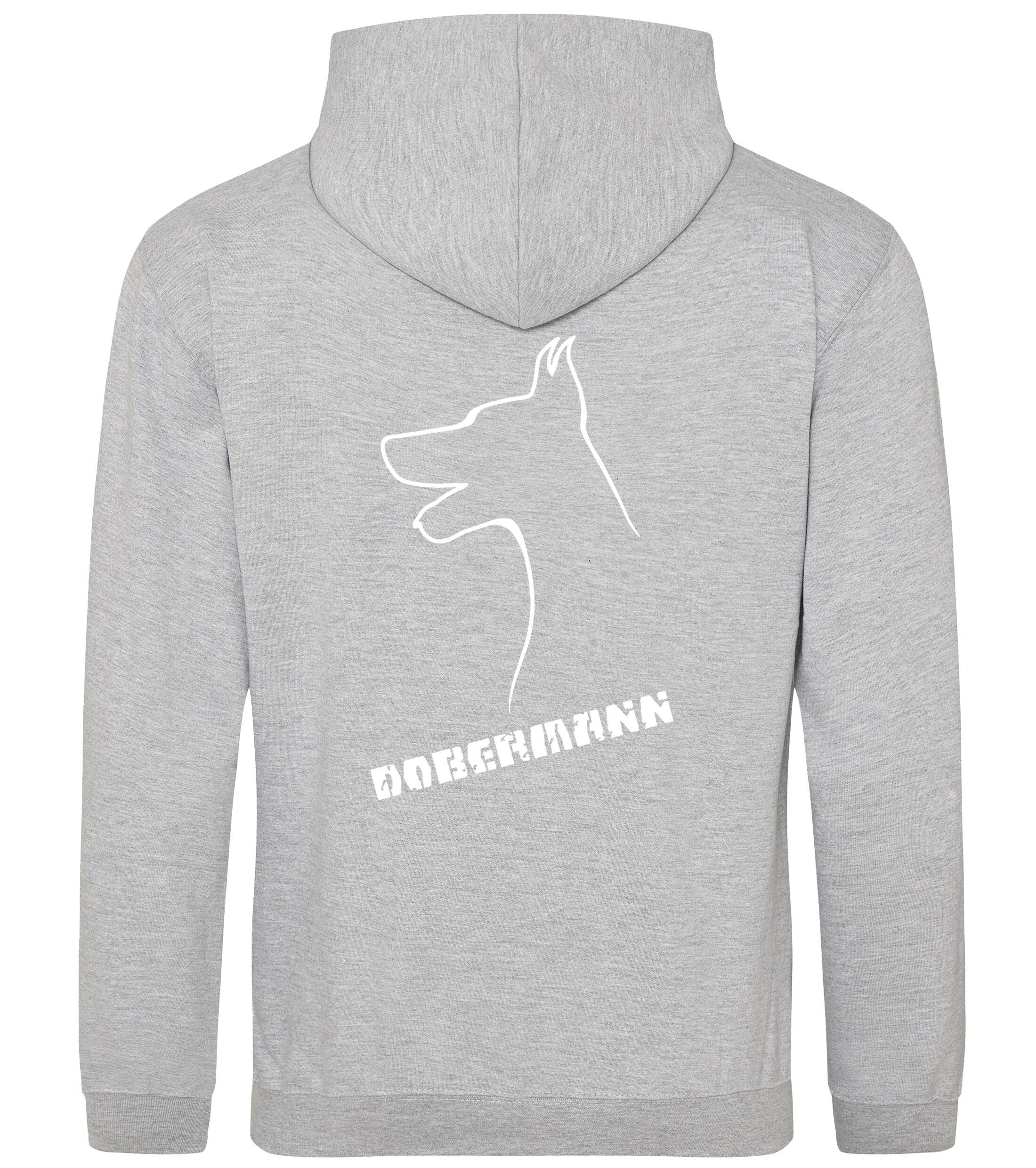 Dobermann (Head) Design Pullover Hoodie – Stylish & Cozy for Dobermann Enthusiasts