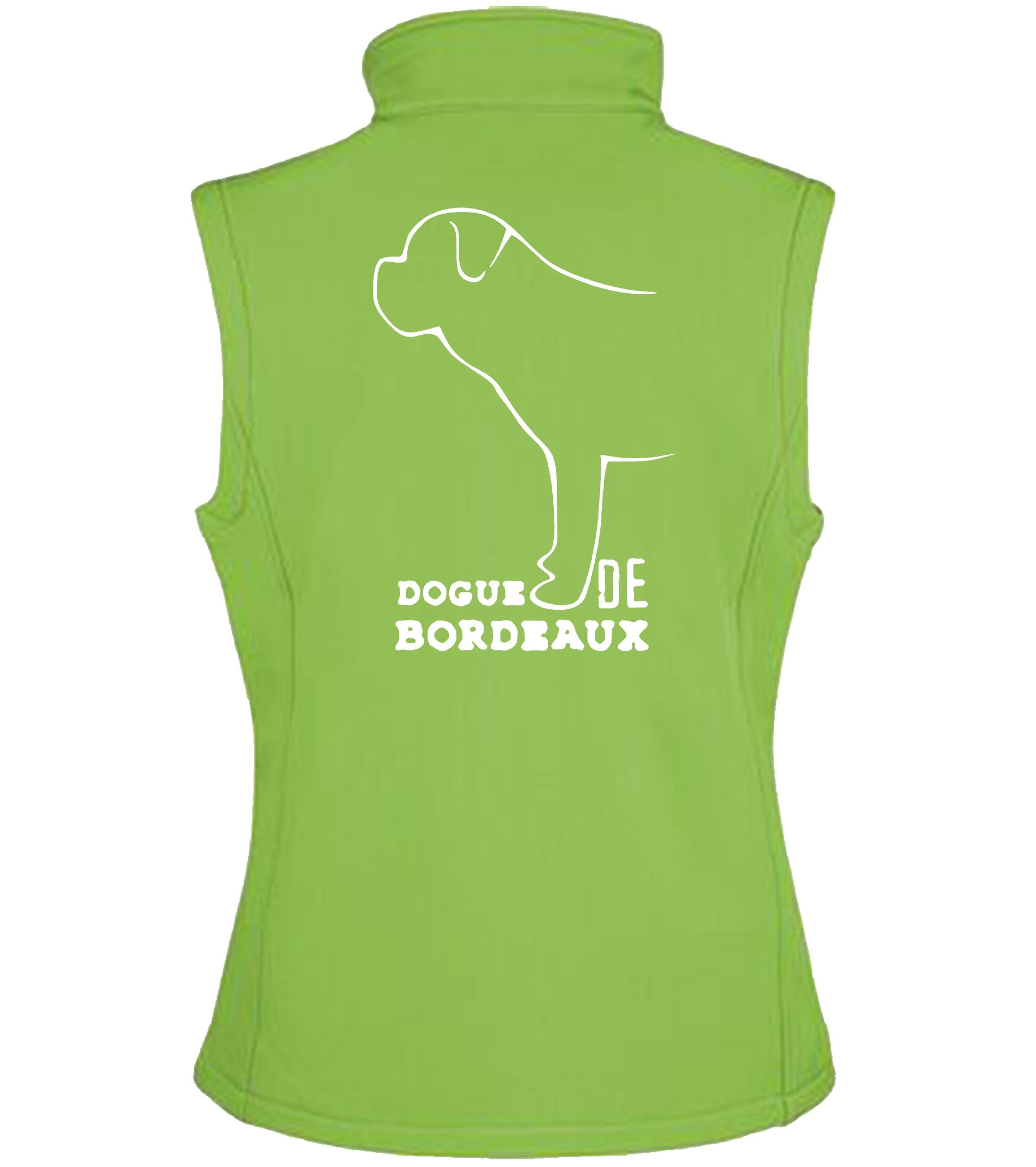 Dogue De Bordeaux (Outline) Design Unisex Softshell Jacket – Style for Dogue De Bordeaux Lovers