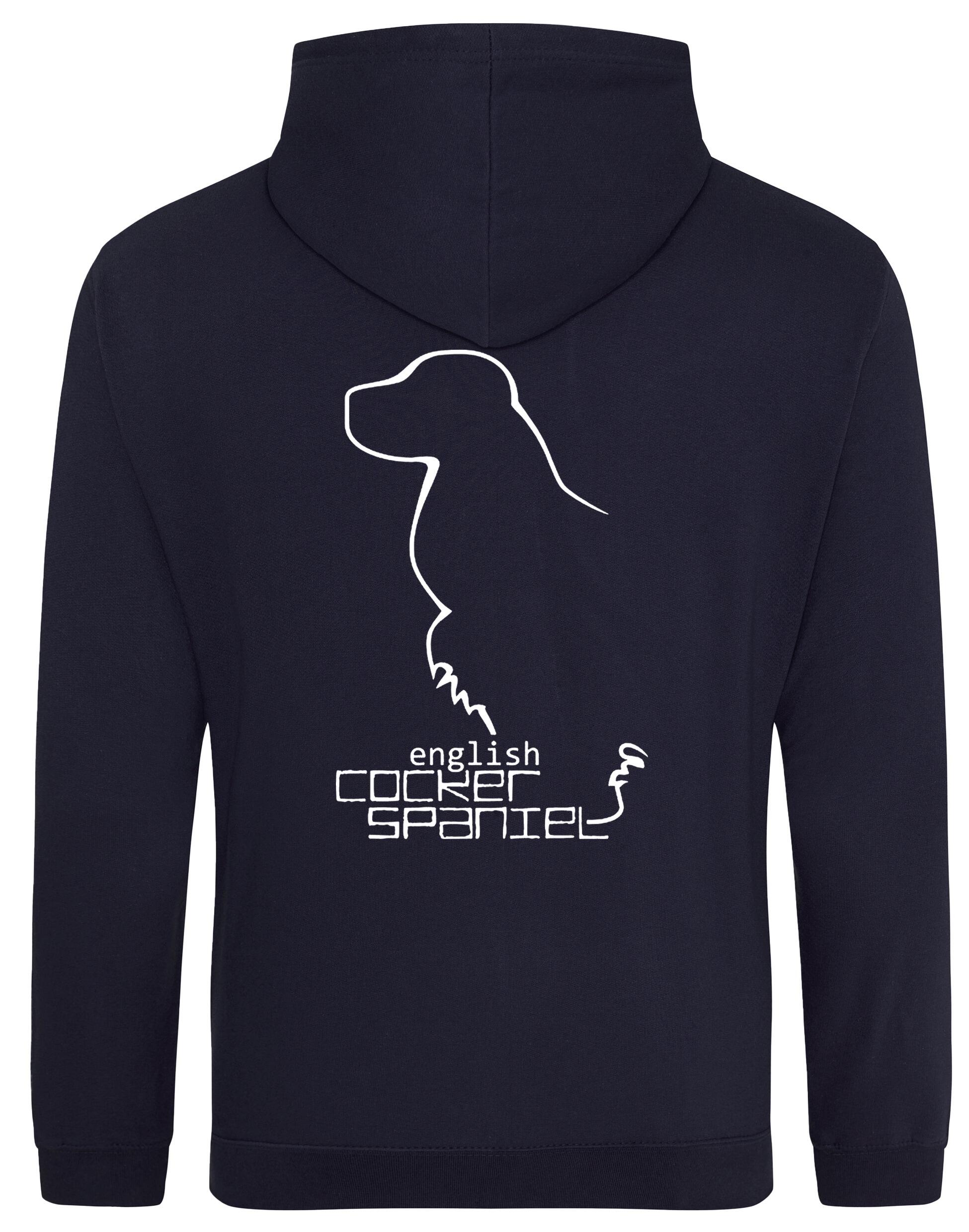 English Cocker Spaniel Dog Breed Design Pullover Hoodie – Cozy Comfort for Spaniel Lovers
