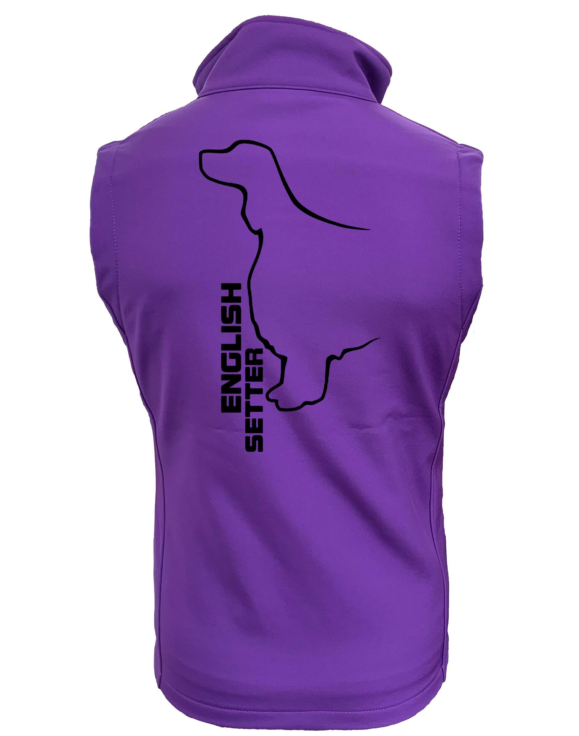English Setter Women’s Softshell Gilet – Stylish Functionality for English Setter Enthusiasts