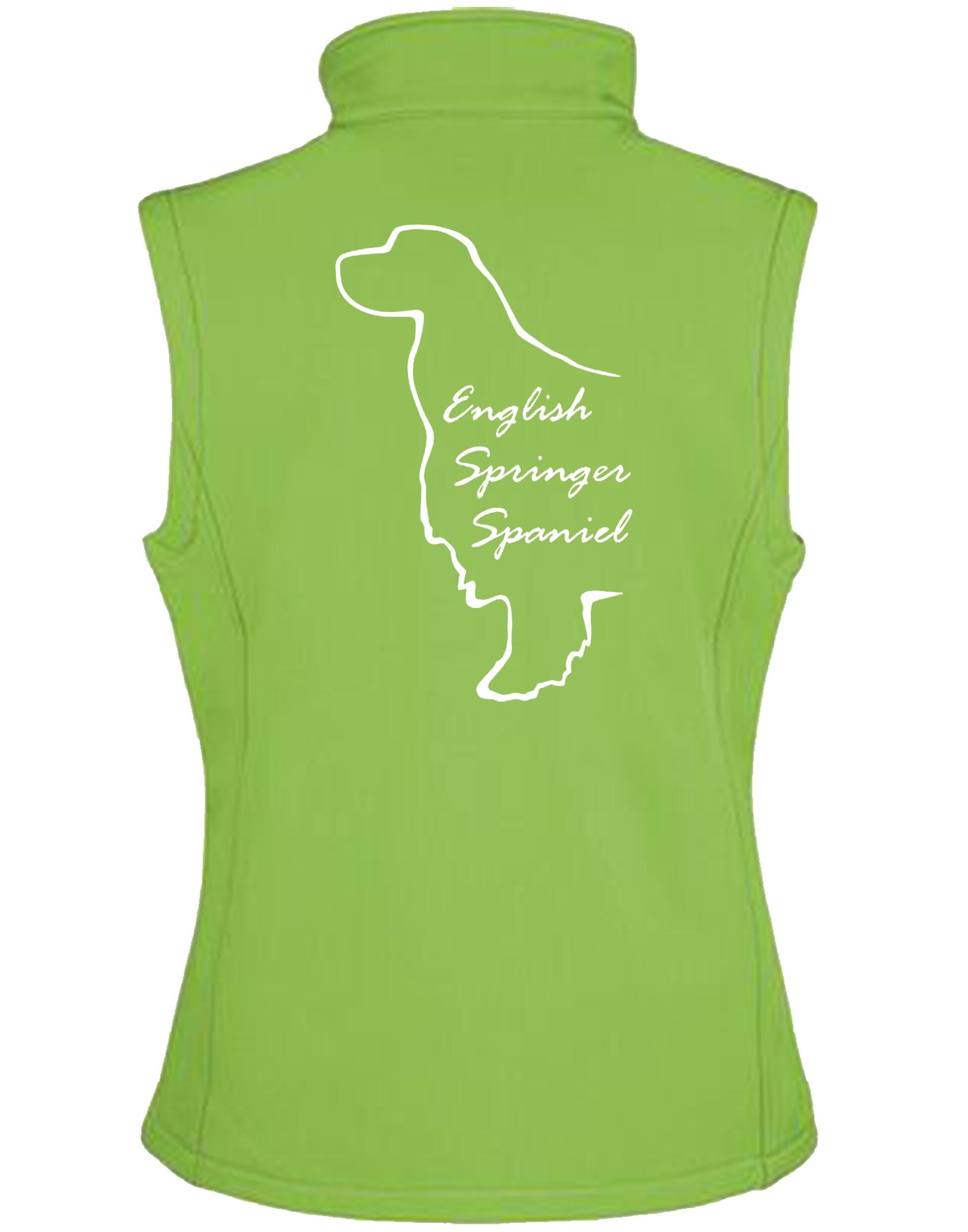 Unisex English Springer Spaniel Softshell Jacket – Perfect Outdoor wear for Springer Spaniel Lovers