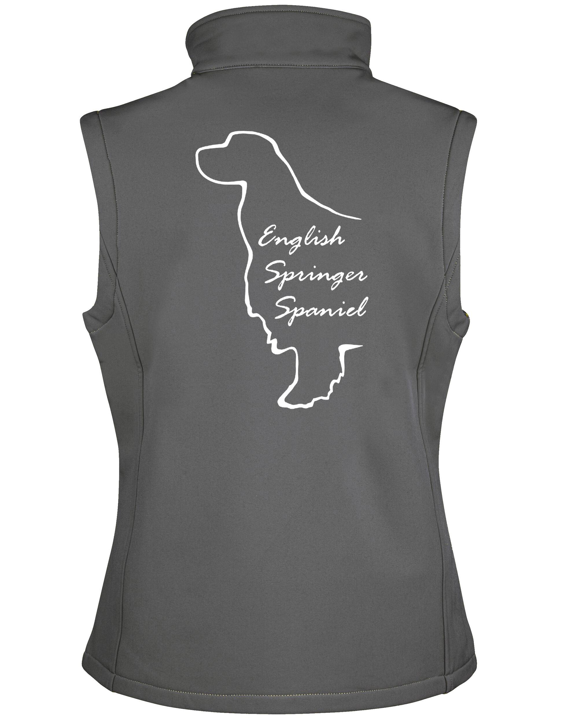 Women’s English Springer Spaniel Softshell Jacket – Functionality for Springer Spaniel Lovers