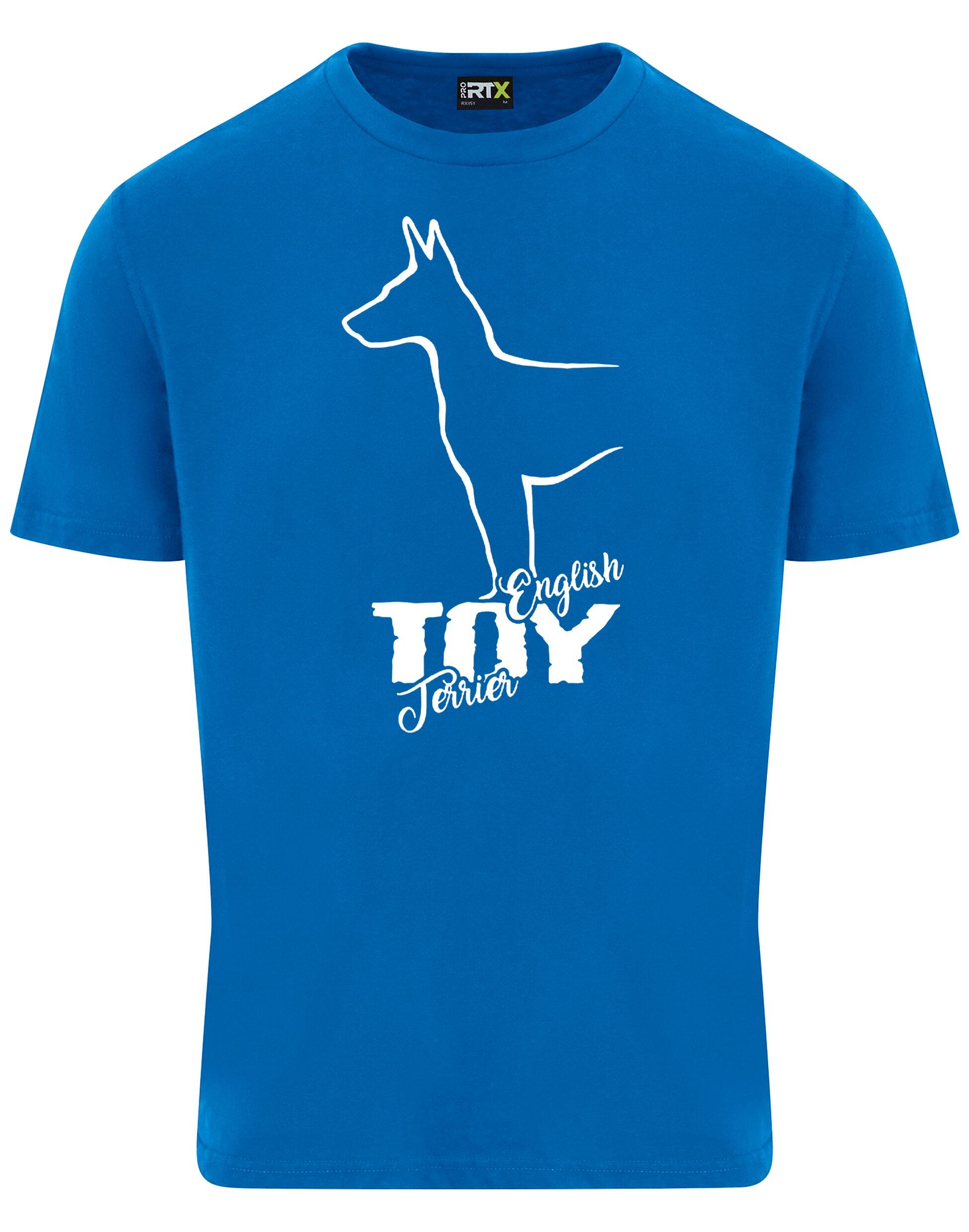 English Toy Terrier Unisex Roundneck T-shirt – Style and Comfort for Terrier Enthusiasts