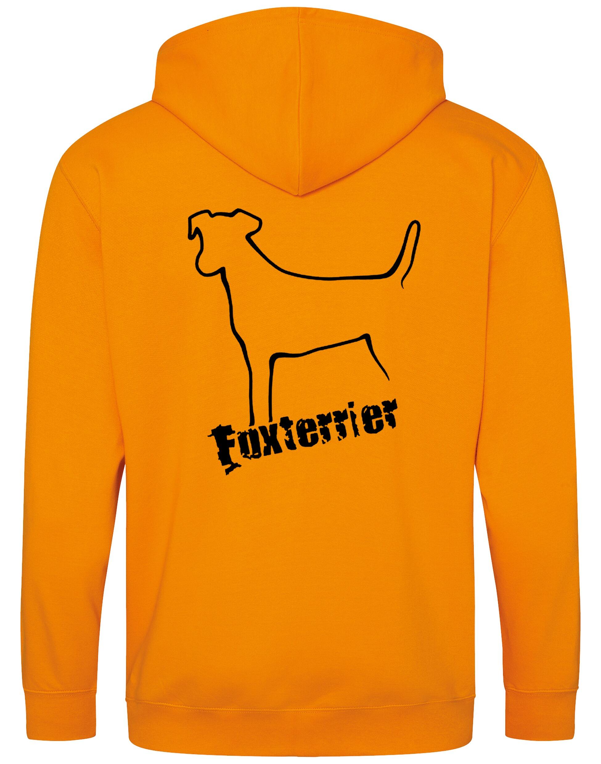 Fox Terrier Zipped Hoodie – Comfort, Style, and Terrier Pride