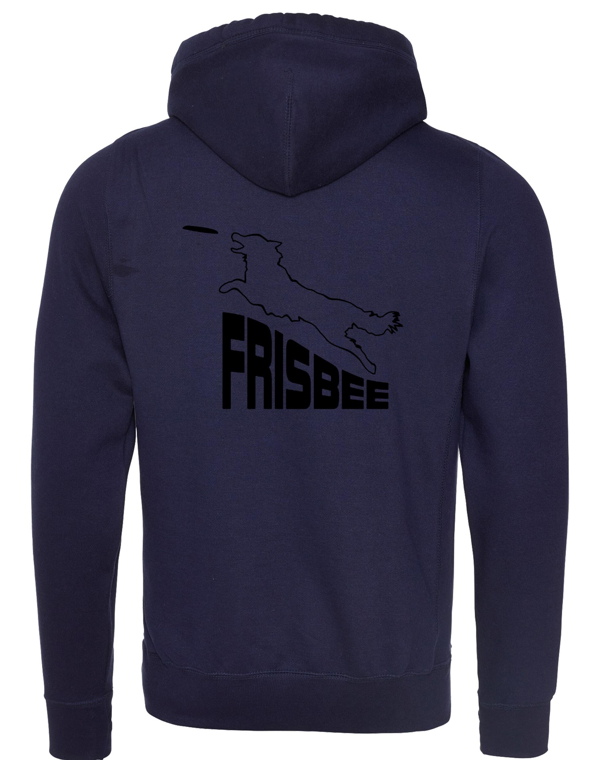 Frisbee Unisex Crossneck Pullover Hoodie – Featuring premium brushed fleece fabric, a modern crossneck design, and exclusive Frisbee-inspired artwork for style and comfort.