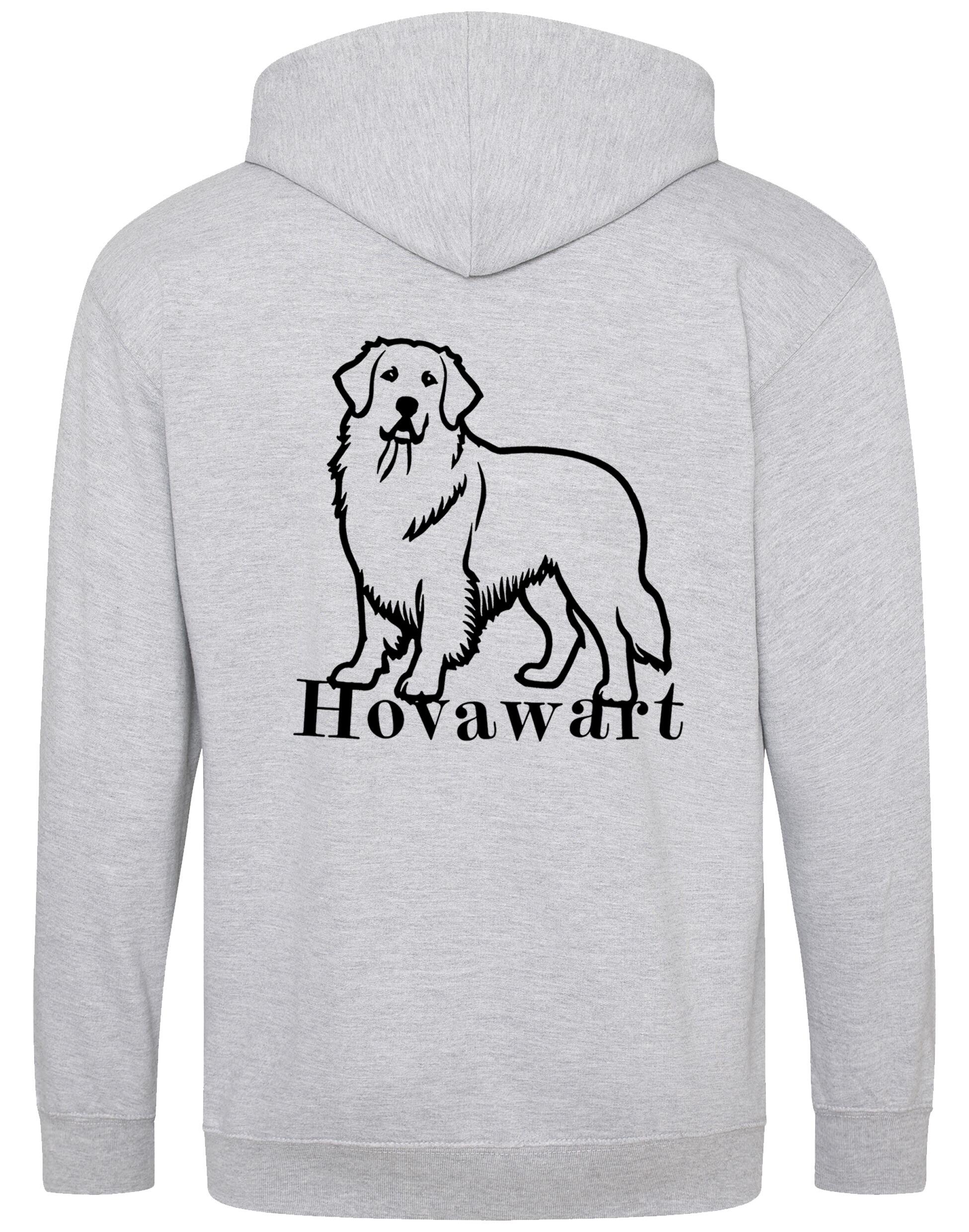 Hovawart Zipped Hoodie – Durable heavy-blend fabric with exclusive breed artwork, perfect for Hovawart lovers.