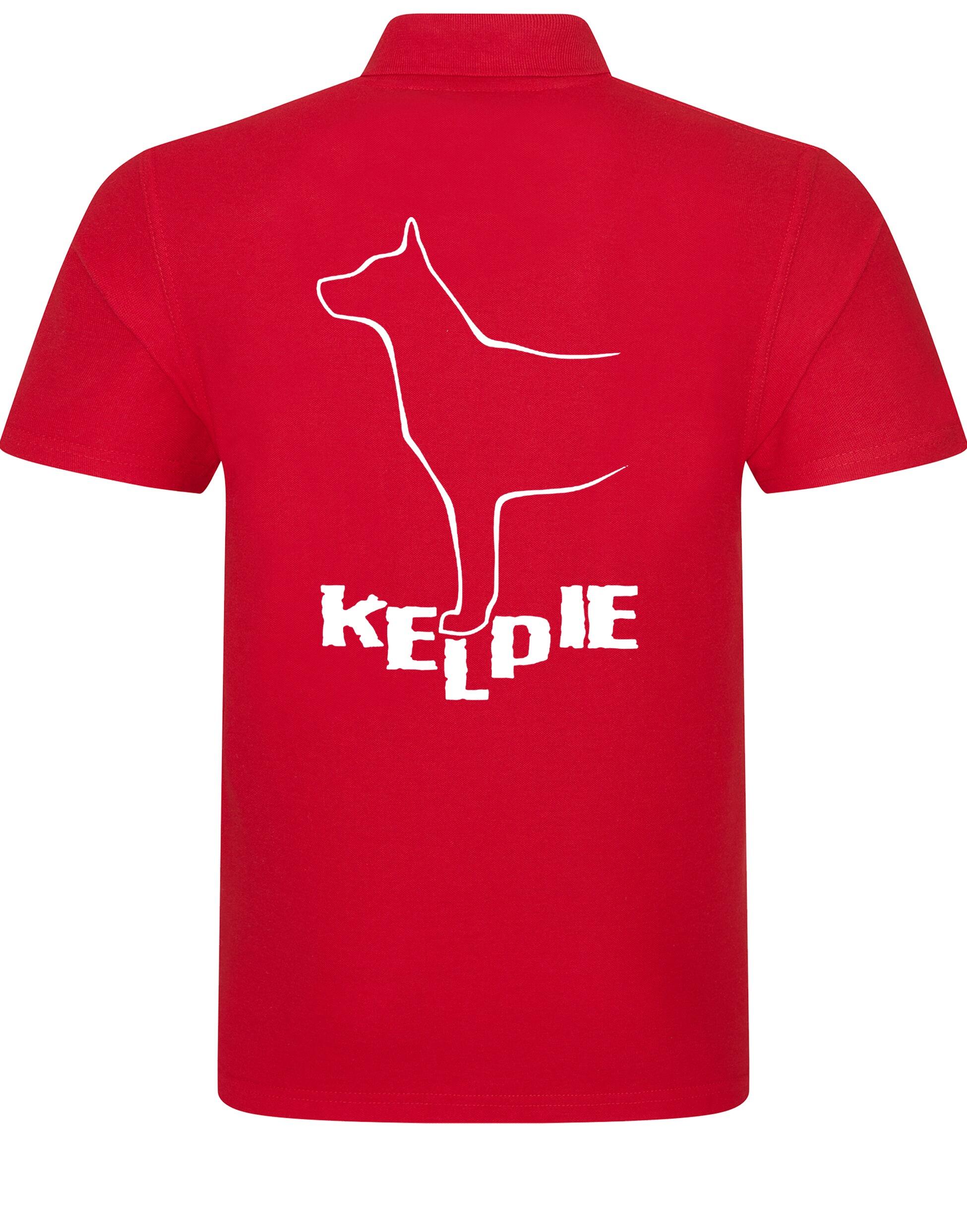 Unisex Cotton Polo featuring exclusive Kelpi design with a relaxed fit, premium cotton fabric, and stylish comfort for all-day wear.