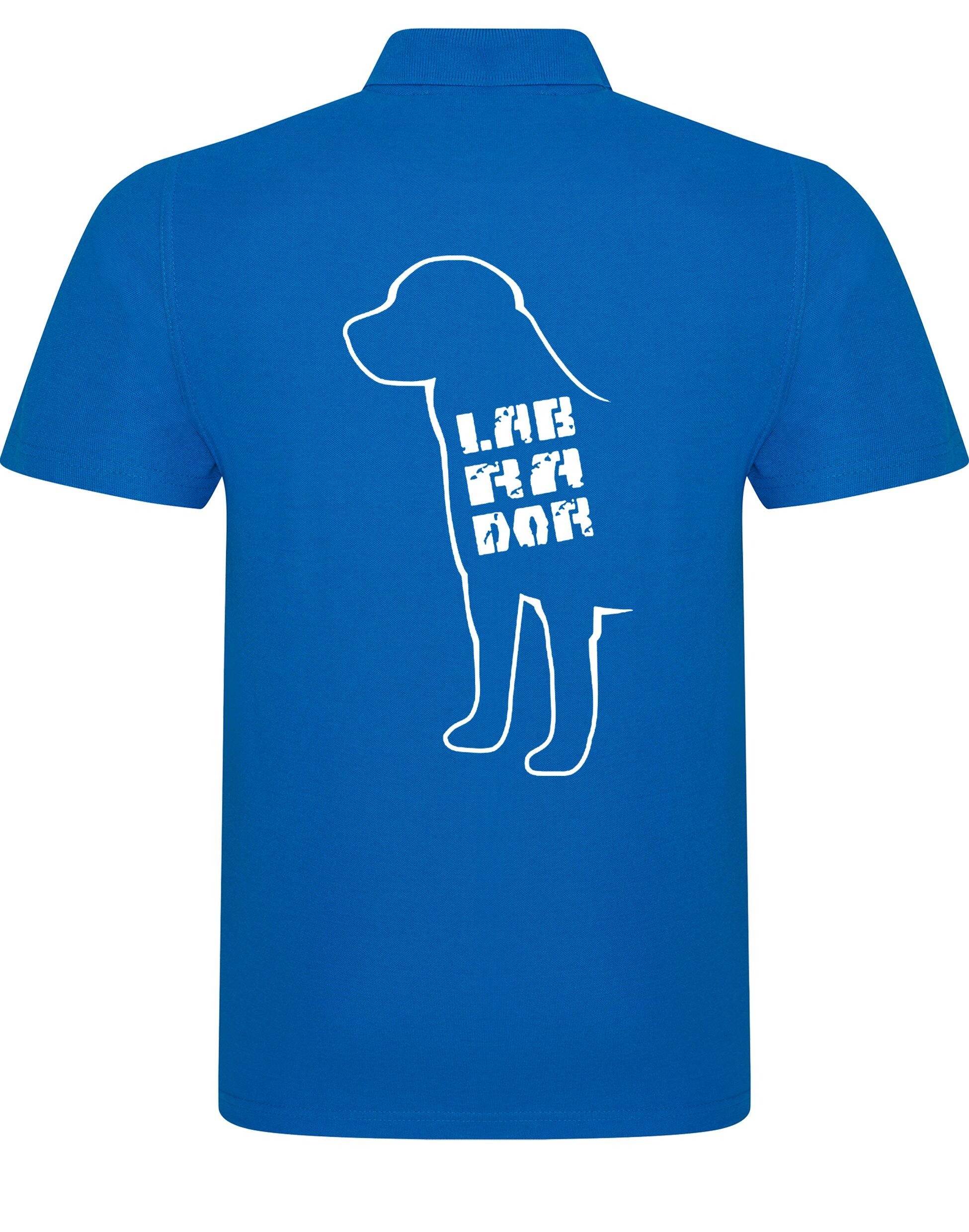 Unisex cotton polo featuring an exclusive Labrador design, combining lightweight comfort with timeless style.