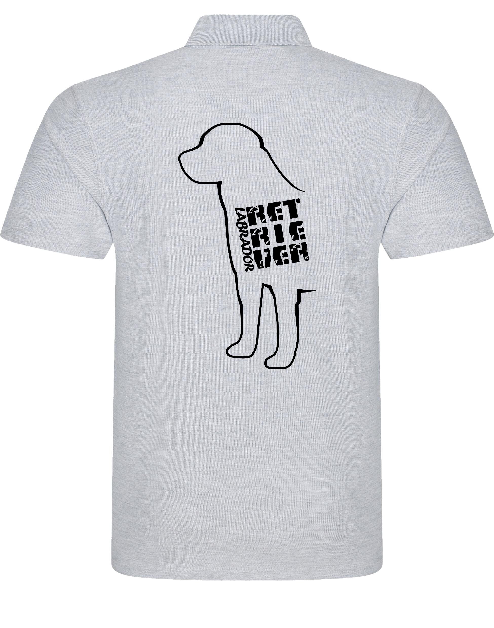 Unisex Cotton Polo featuring exclusive Labrador Retriever design, crafted from lightweight cotton with a relaxed fit for all-day comfort and style.