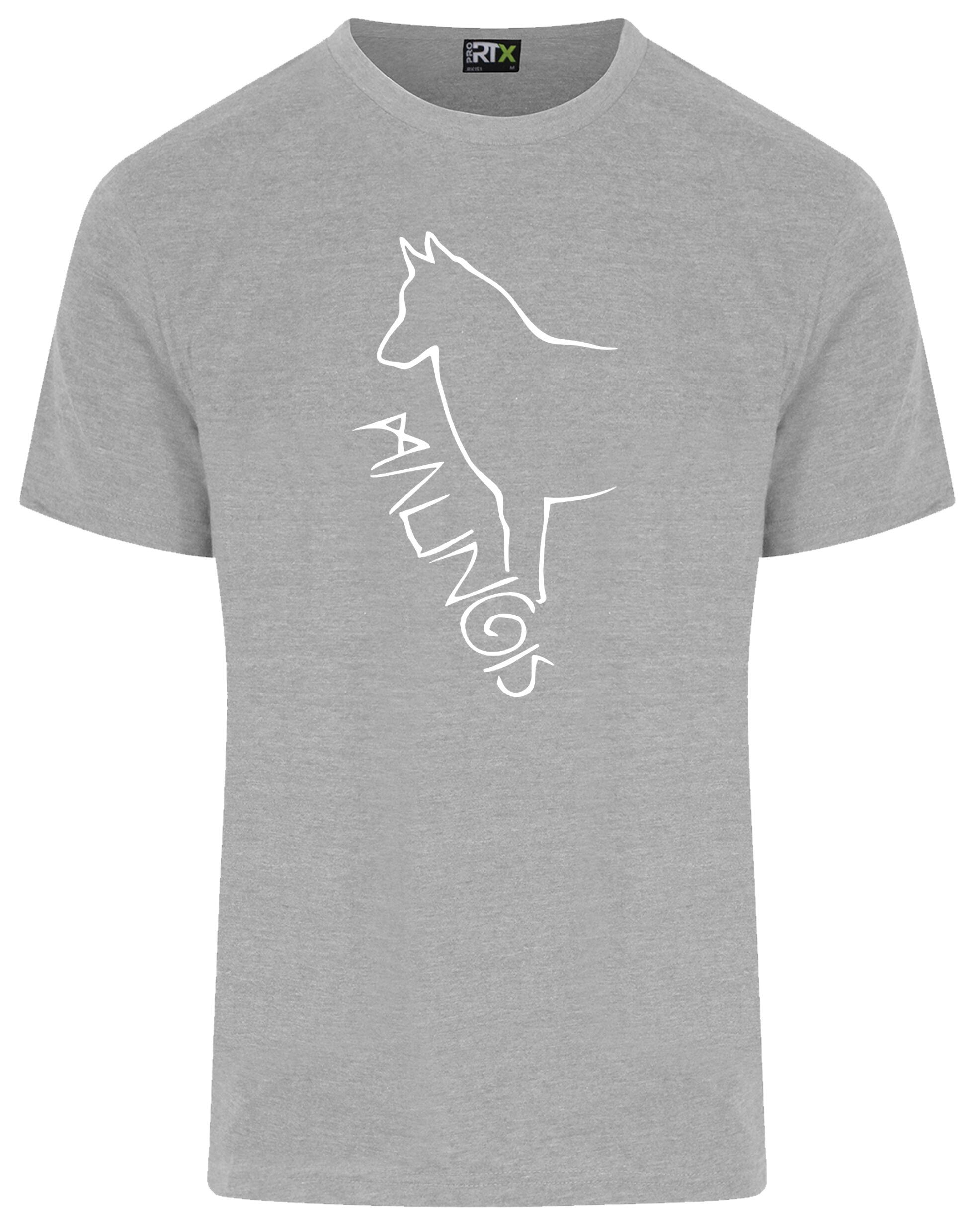 Unisex Roundneck T-shirt featuring an exclusive Malinois breed graphic, designed for comfort and style.
