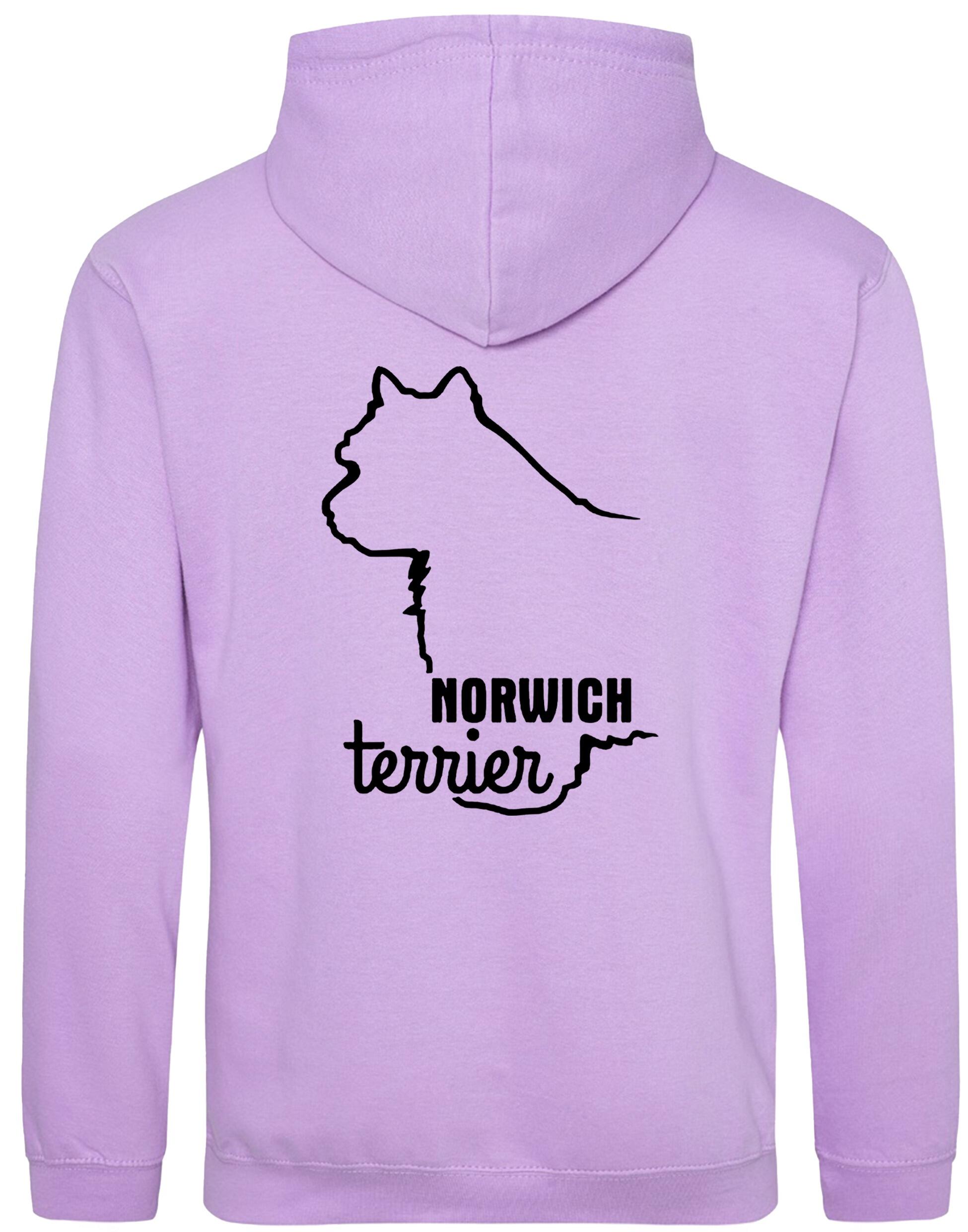 Norwich Terrier Design Pullover Hoodie featuring exclusive breed artwork, fleece lining, kangaroo pocket, and a heavy-blend fabric for warmth, comfort, and style. Ideal for dog lovers, Norwich Terrier owners, and casual outings.