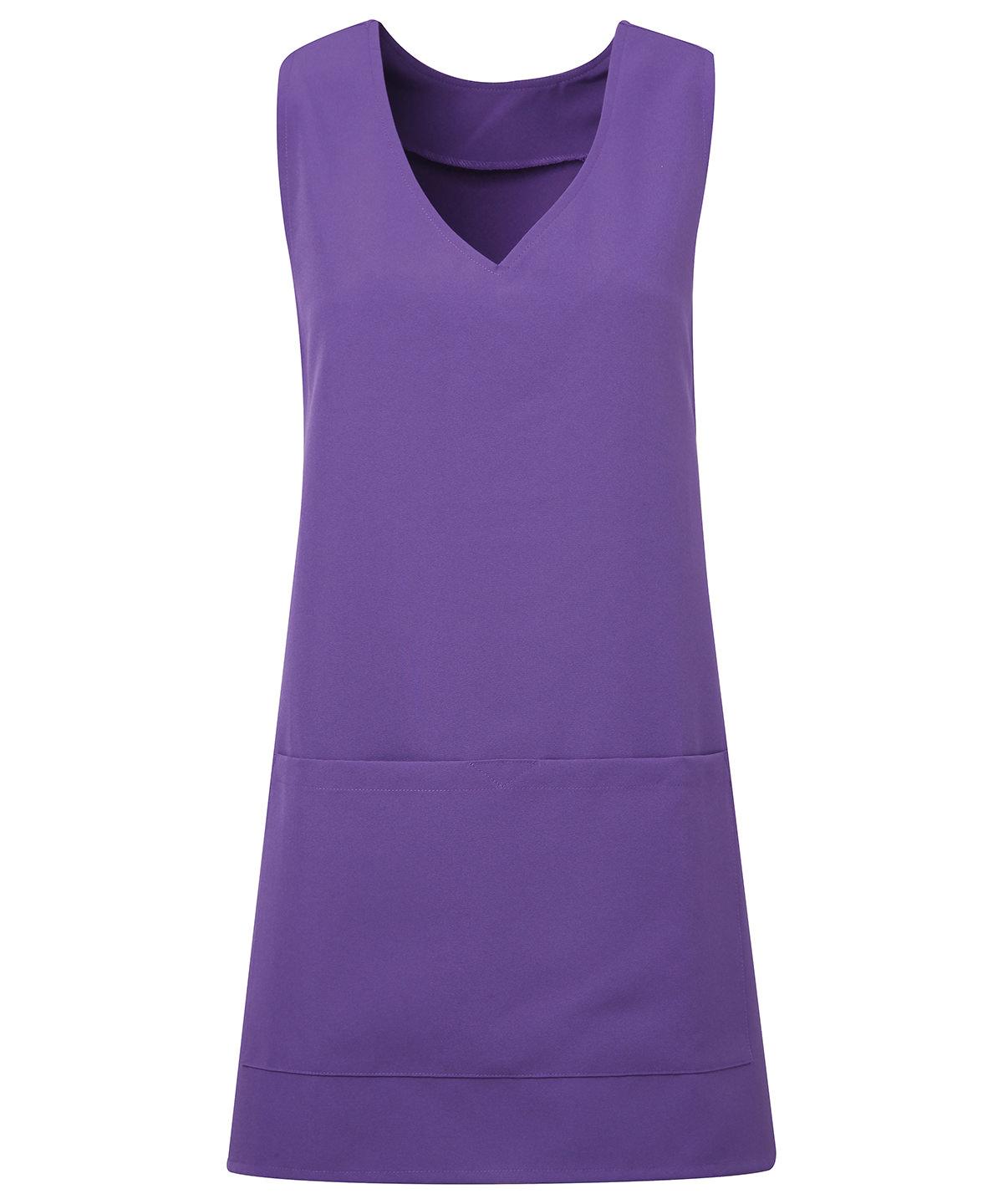Dog Grooming Overhead Tunic Purple