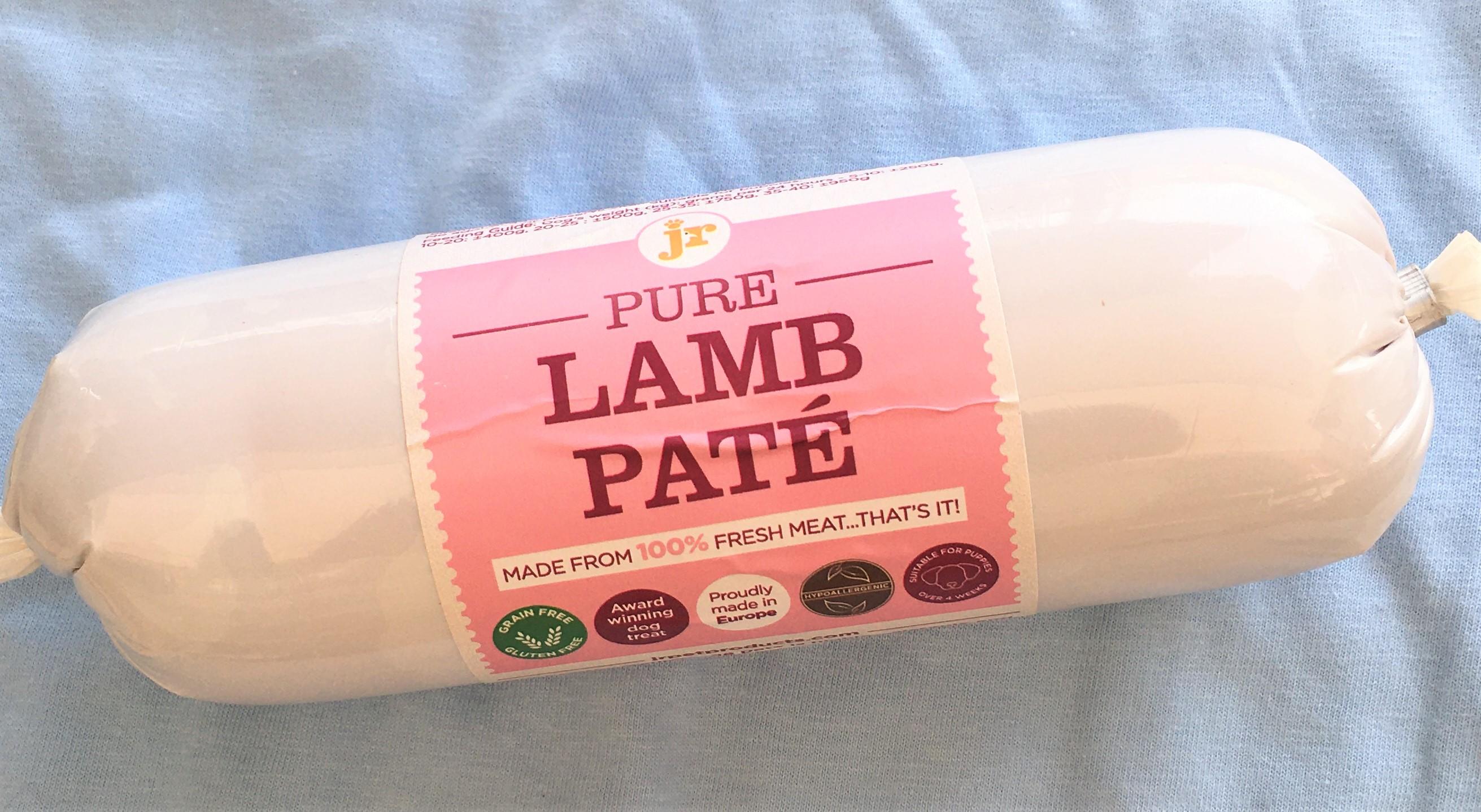 Premium JR Pure Lamb Paté: 100% Prime Cuts of Lamb