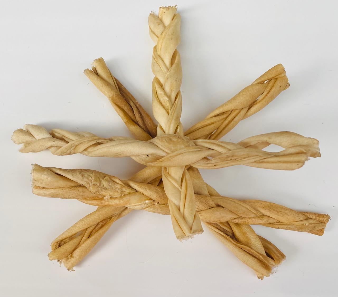 Lamb Braids - 15cm Dog Treats for Puppies and Seniors