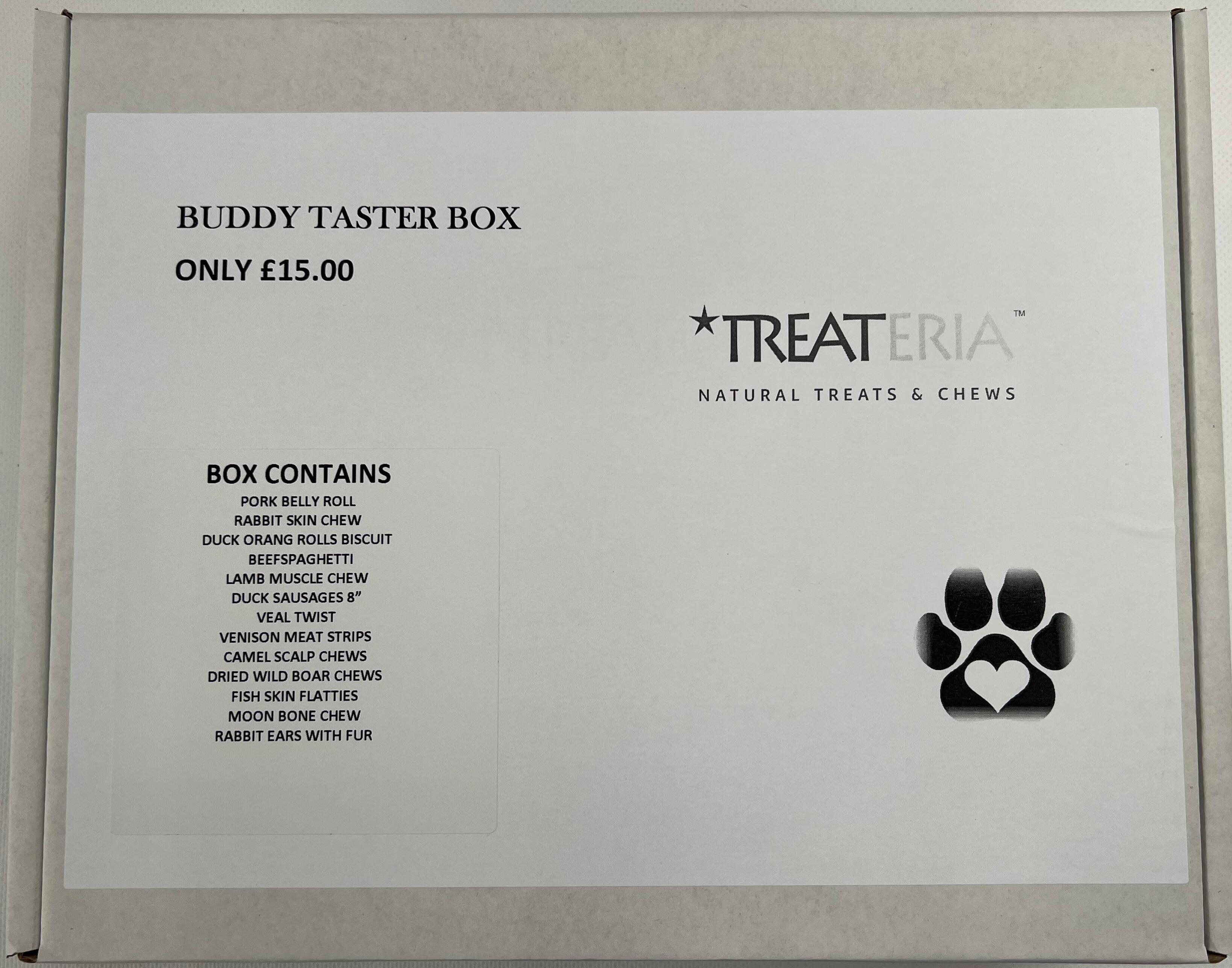 Buddy Taster Box - High Quality Natural Treats