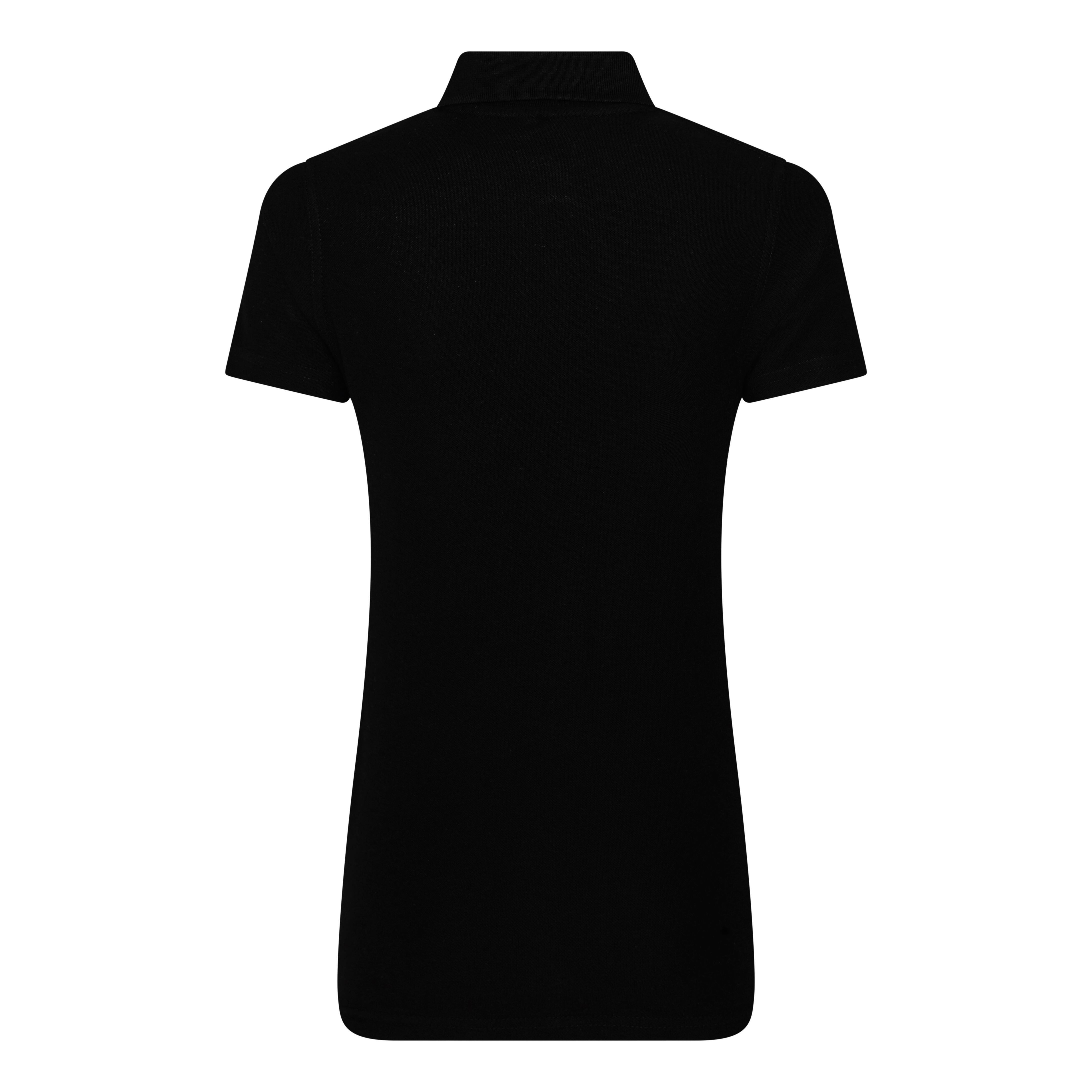 Premium Cotton Women's Polo Black
