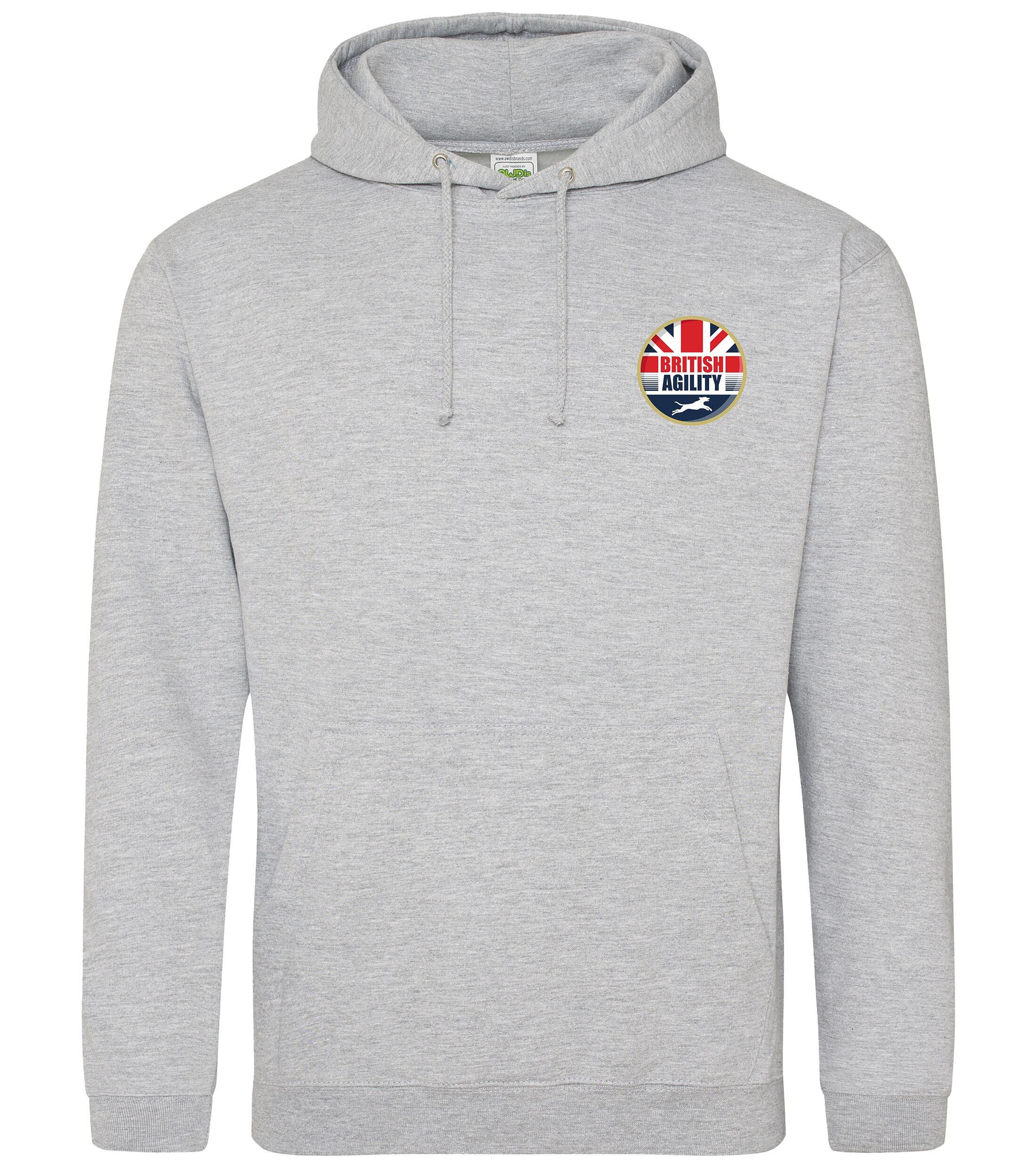 British Agility 2023 Heather Grey Hoodie