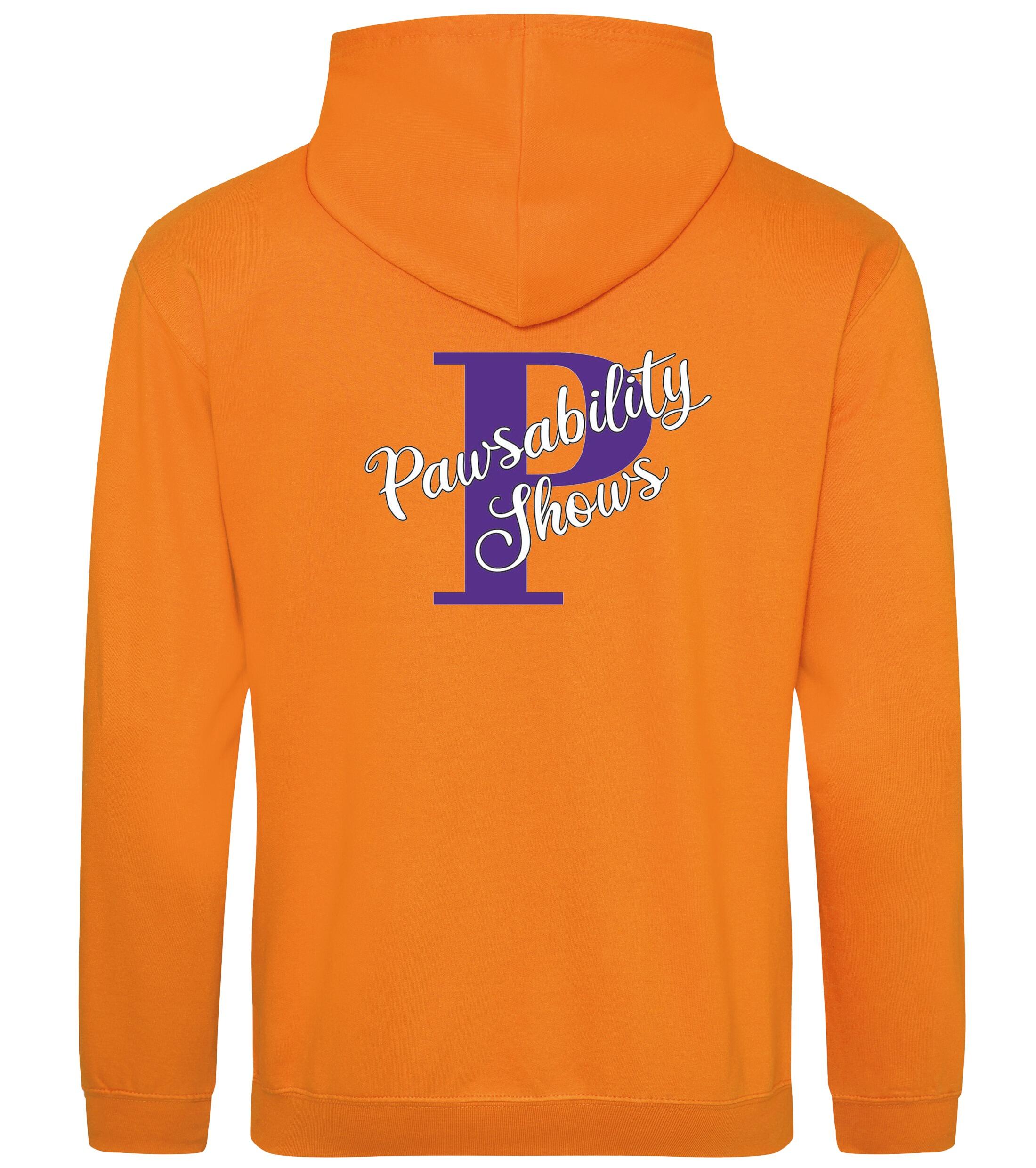 Orange Crush Pawsability Pullover Hoodie