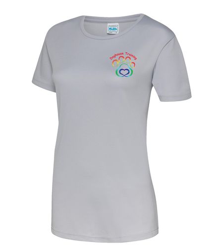 Women's Doghouse Training Cool T-Shirt Heather Grey