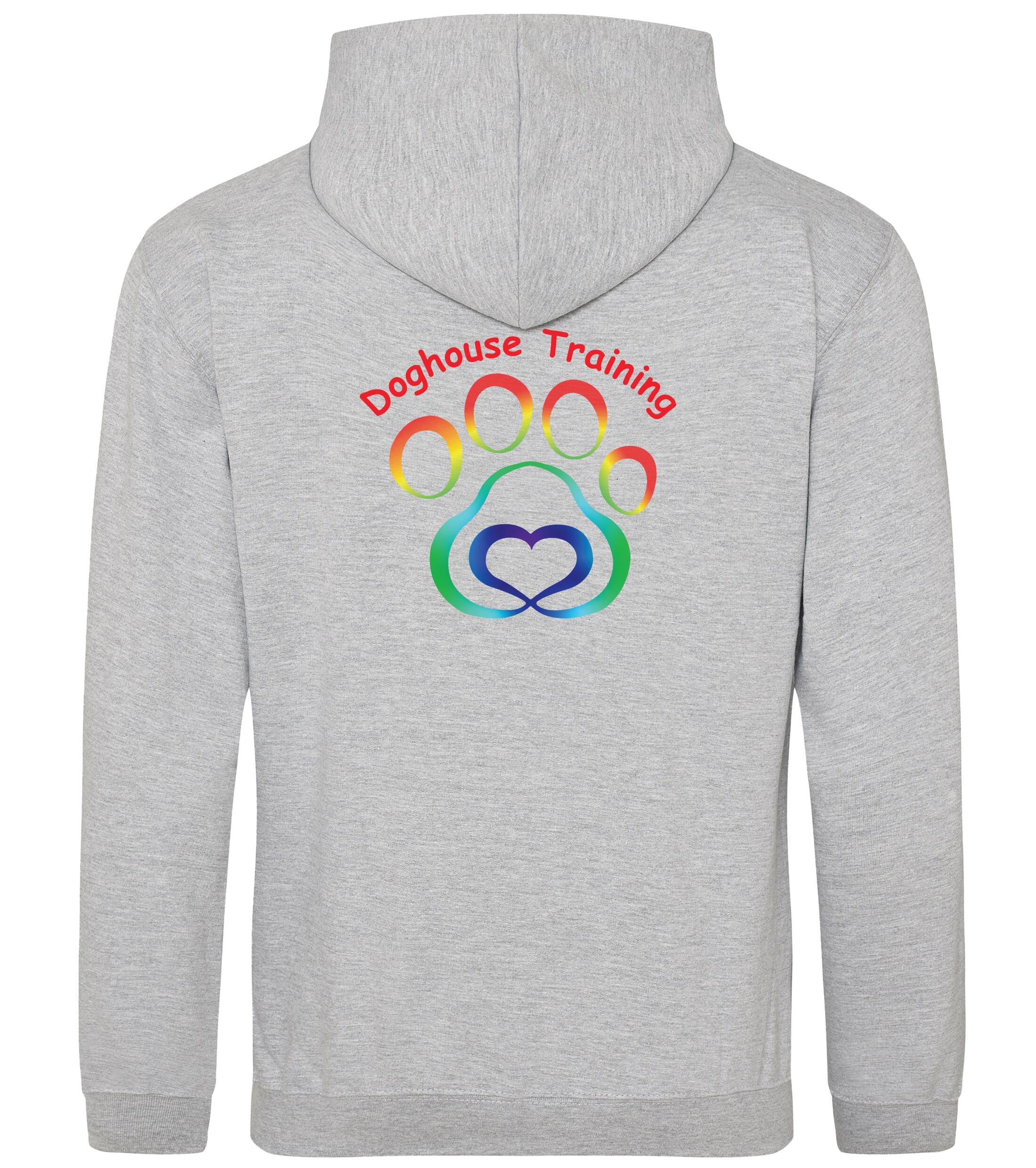 Women's Doghouse Training Heather Grey Pullover Hoodie