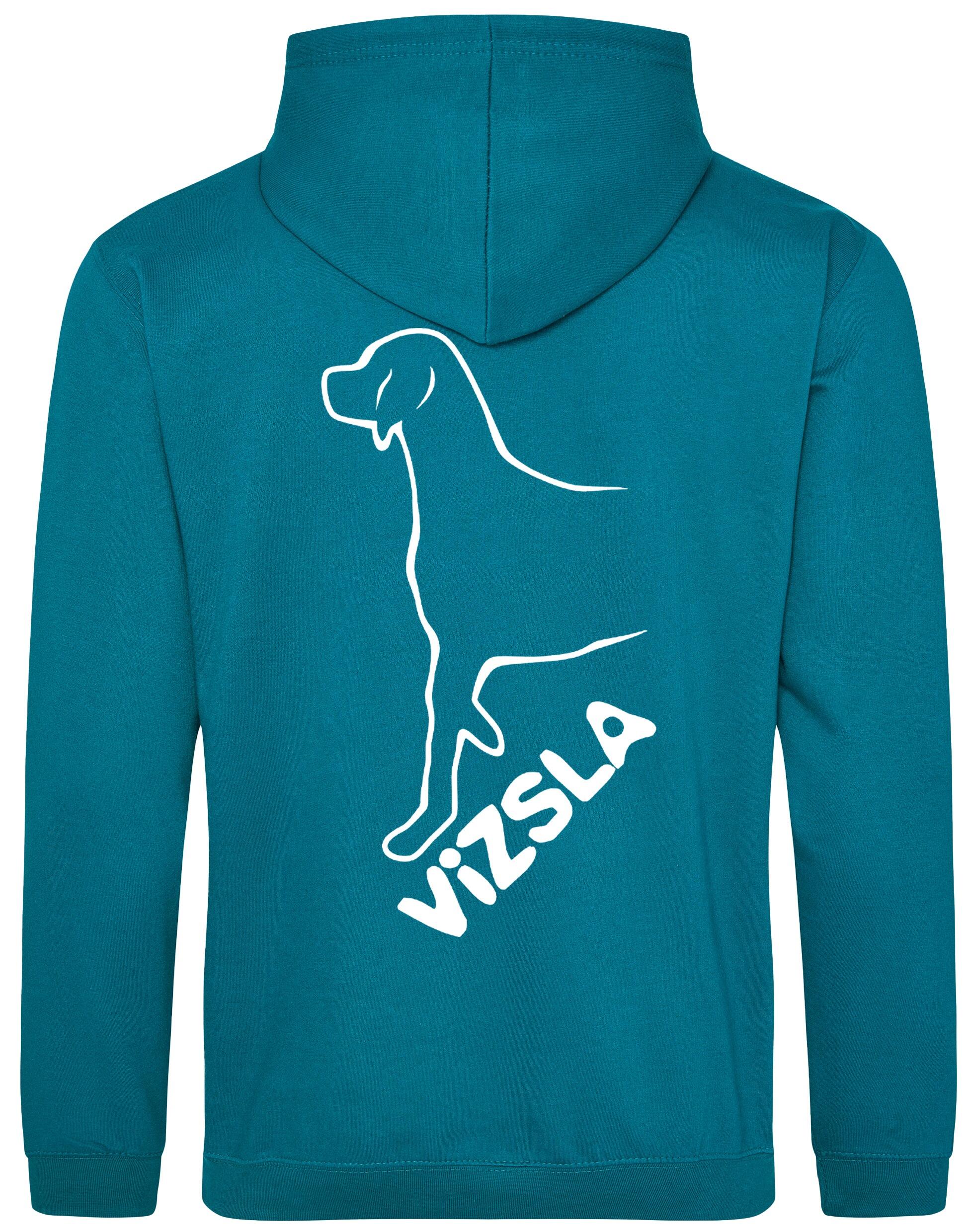 Vizsla Dog Breed Design Pullover Hoodie – Style and Comfort for Dog Lovers