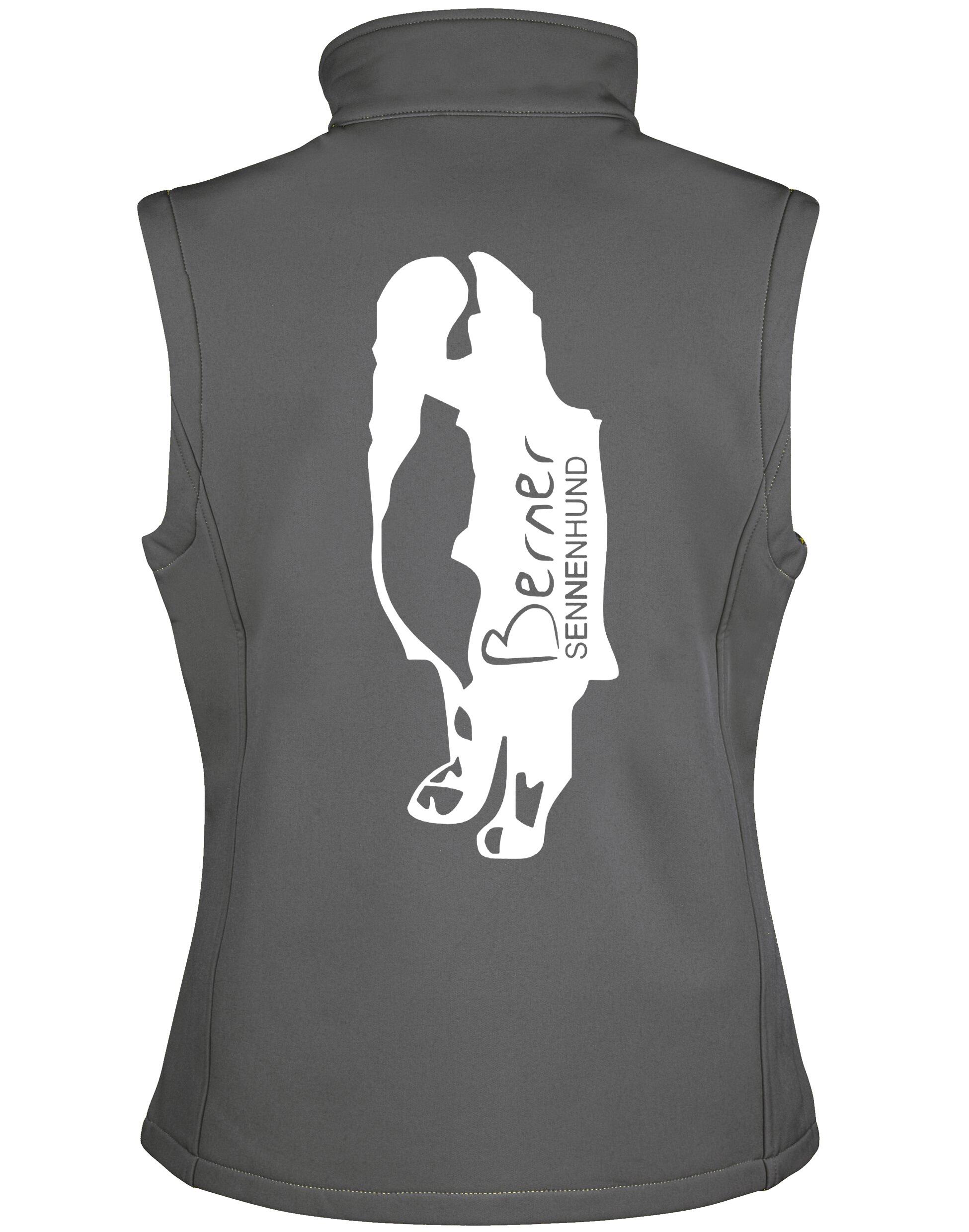 Unisex Berner Sennenhund Softshell Gilet – Style Meets Comfort for Berner Sennenhund Lovers