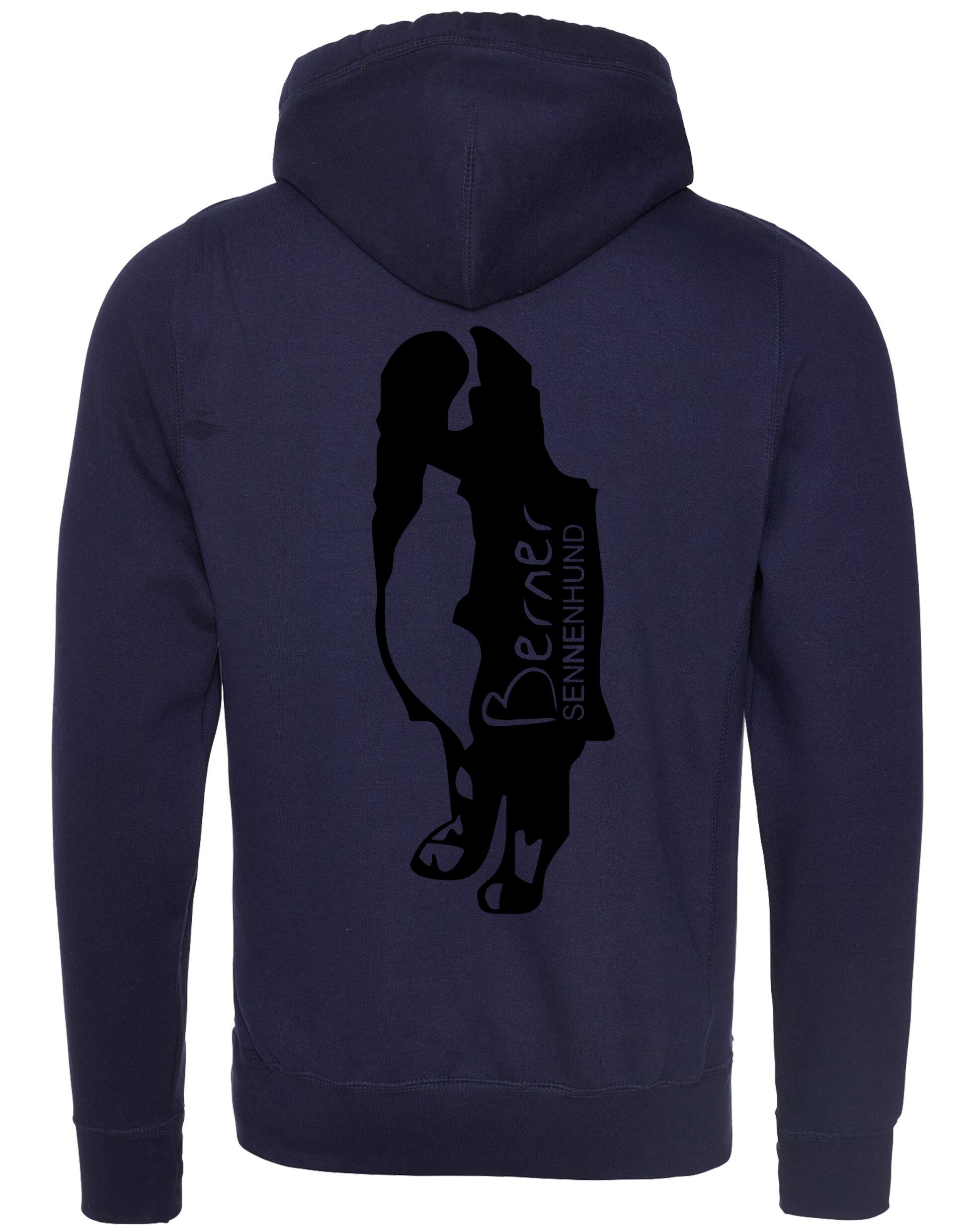 Berner Sennenhund Dog Breed Design Unisex Crossneck Pullover Hoodie